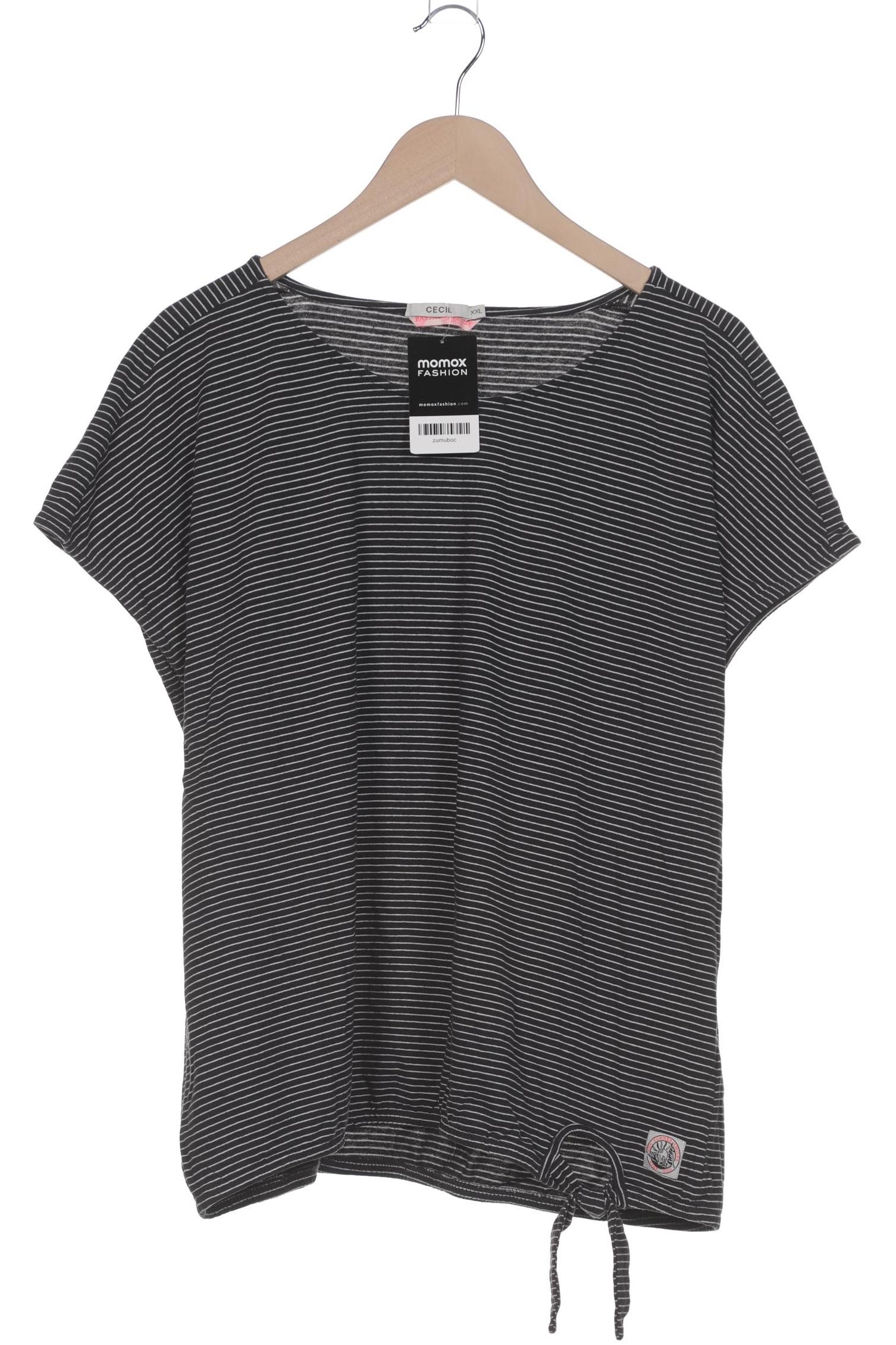 

Cecil Damen T-Shirt, schwarz, Gr. 46
