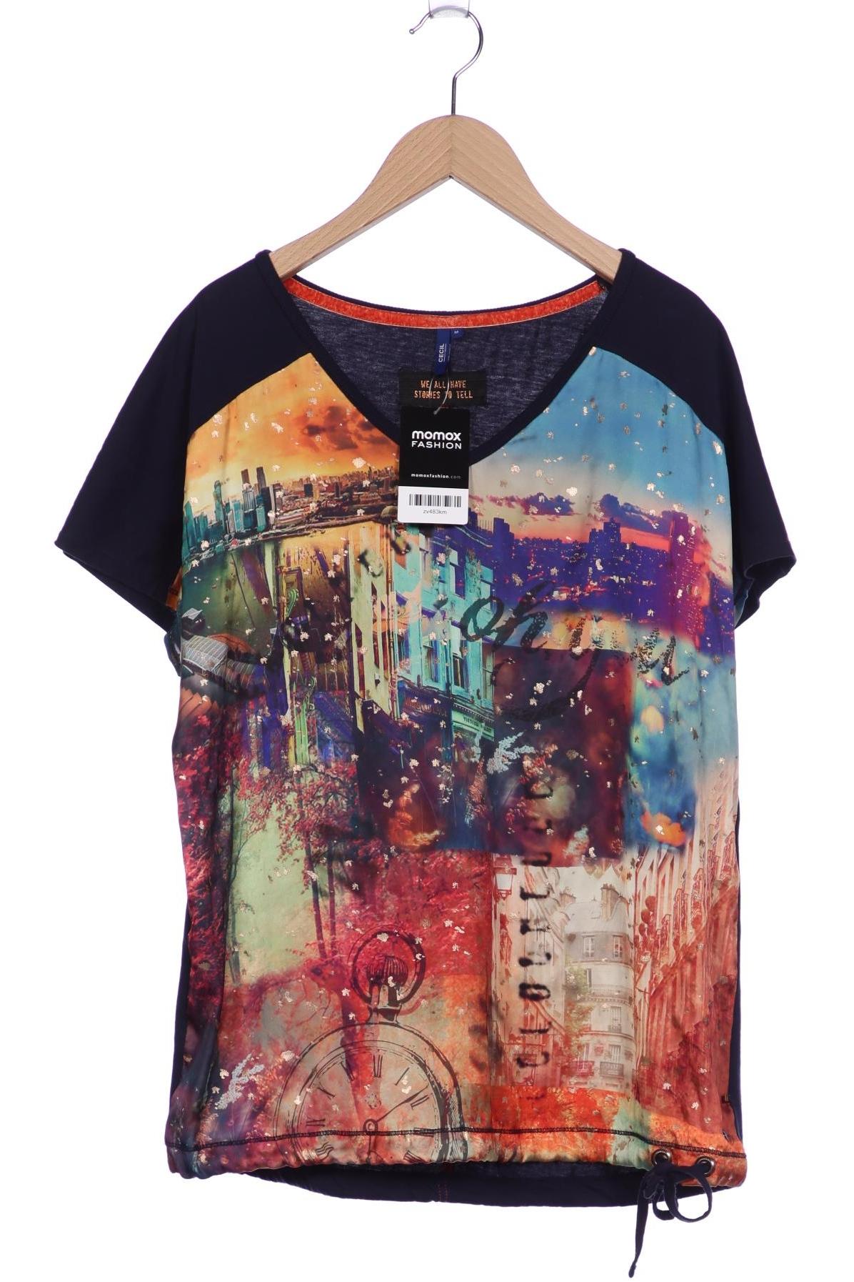 

Cecil Damen T-Shirt, marineblau, Gr. 38