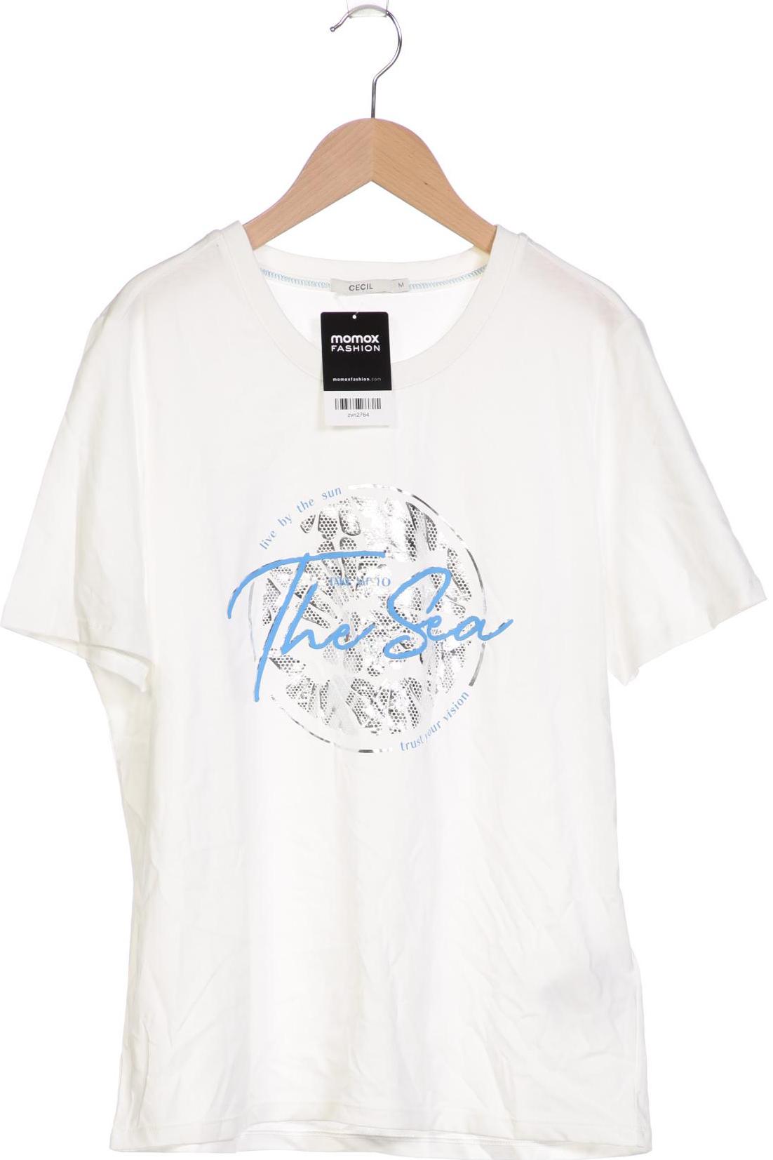 

Cecil Damen T-Shirt, weiß, Gr. 38
