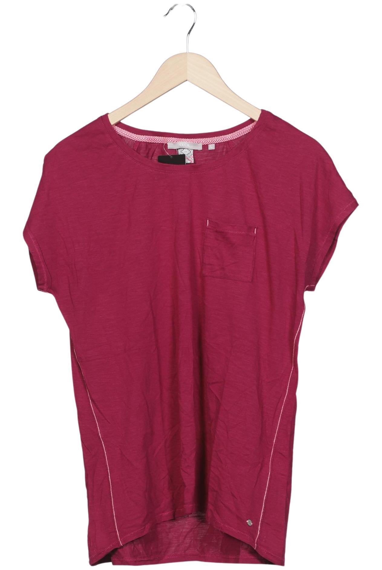 

Cecil Damen T-Shirt, bordeaux, Gr. 42
