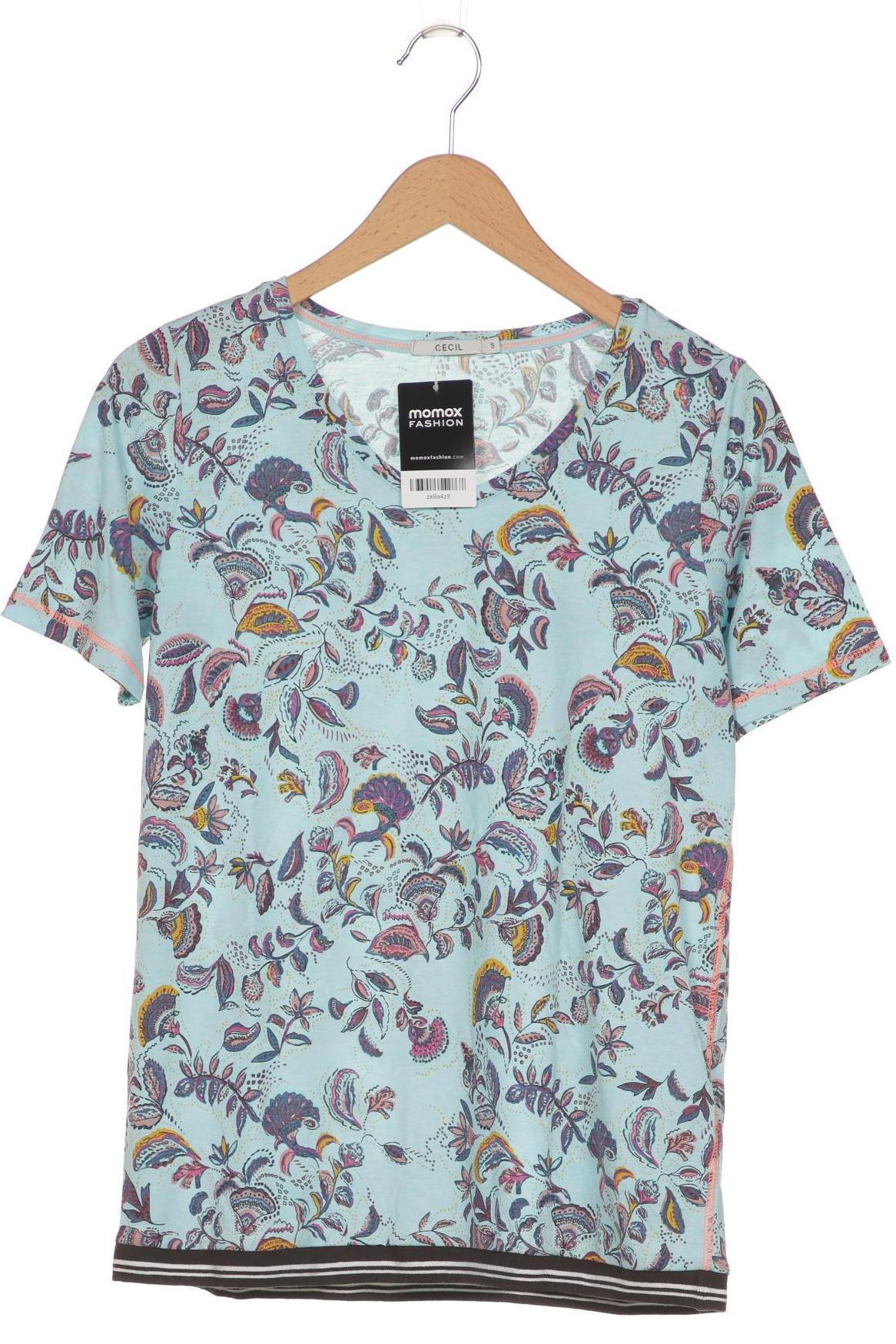 

CECIL Damen T-Shirt, hellblau