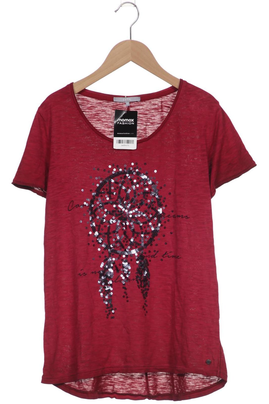 

CECIL Damen T-Shirt, bordeaux