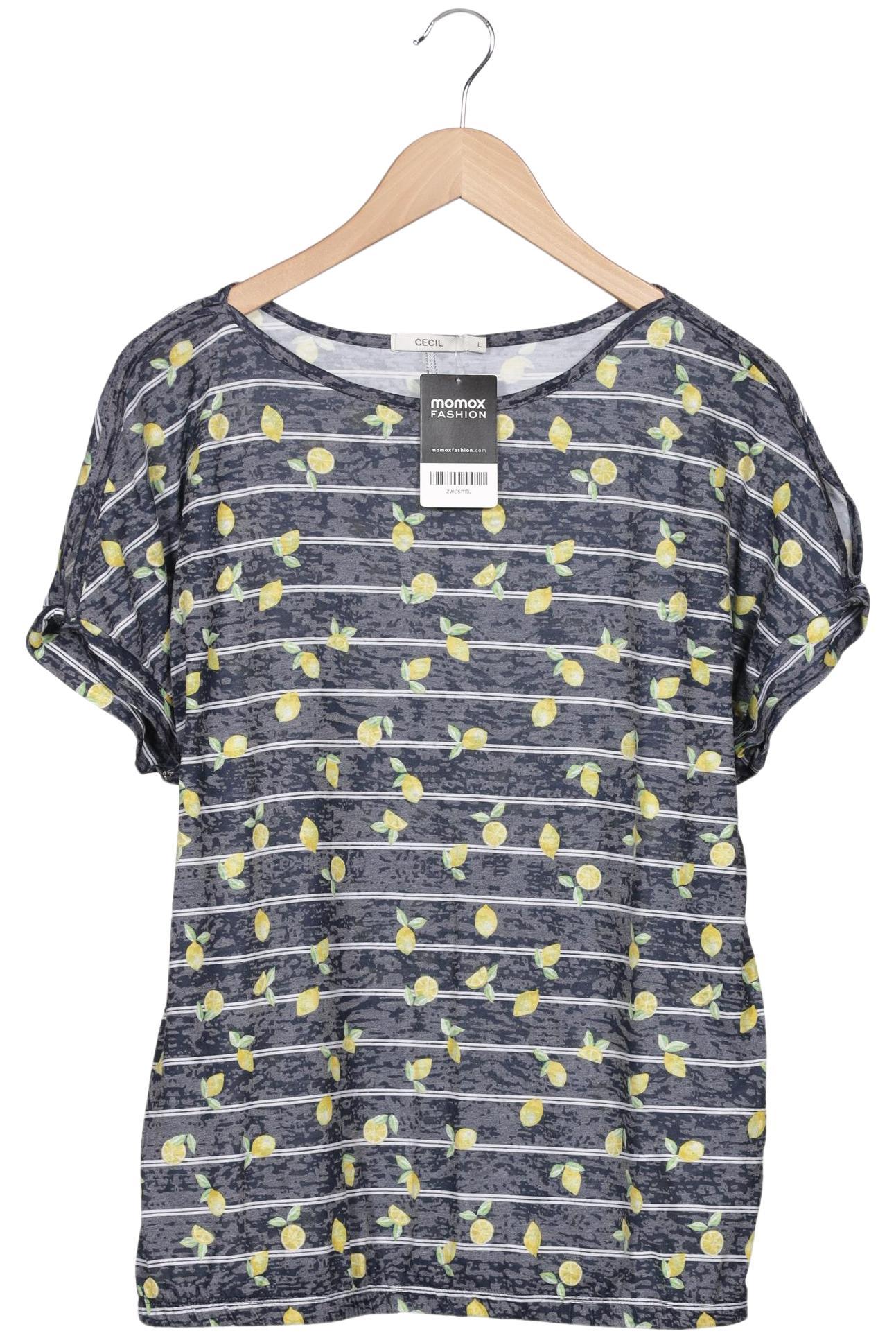 

Cecil Damen T-Shirt, grau, Gr. 42