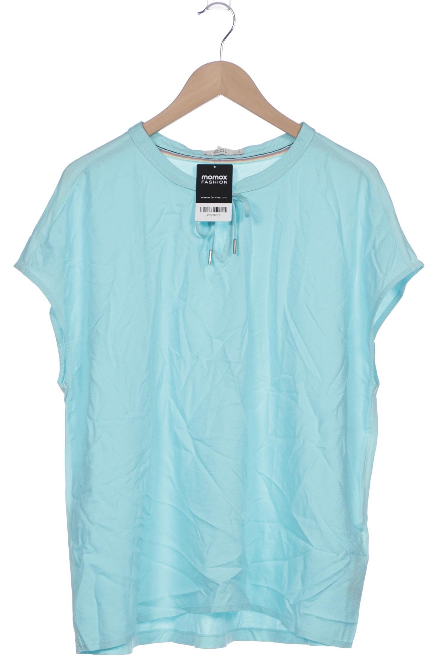 

Cecil Damen T-Shirt, hellblau, Gr. 42