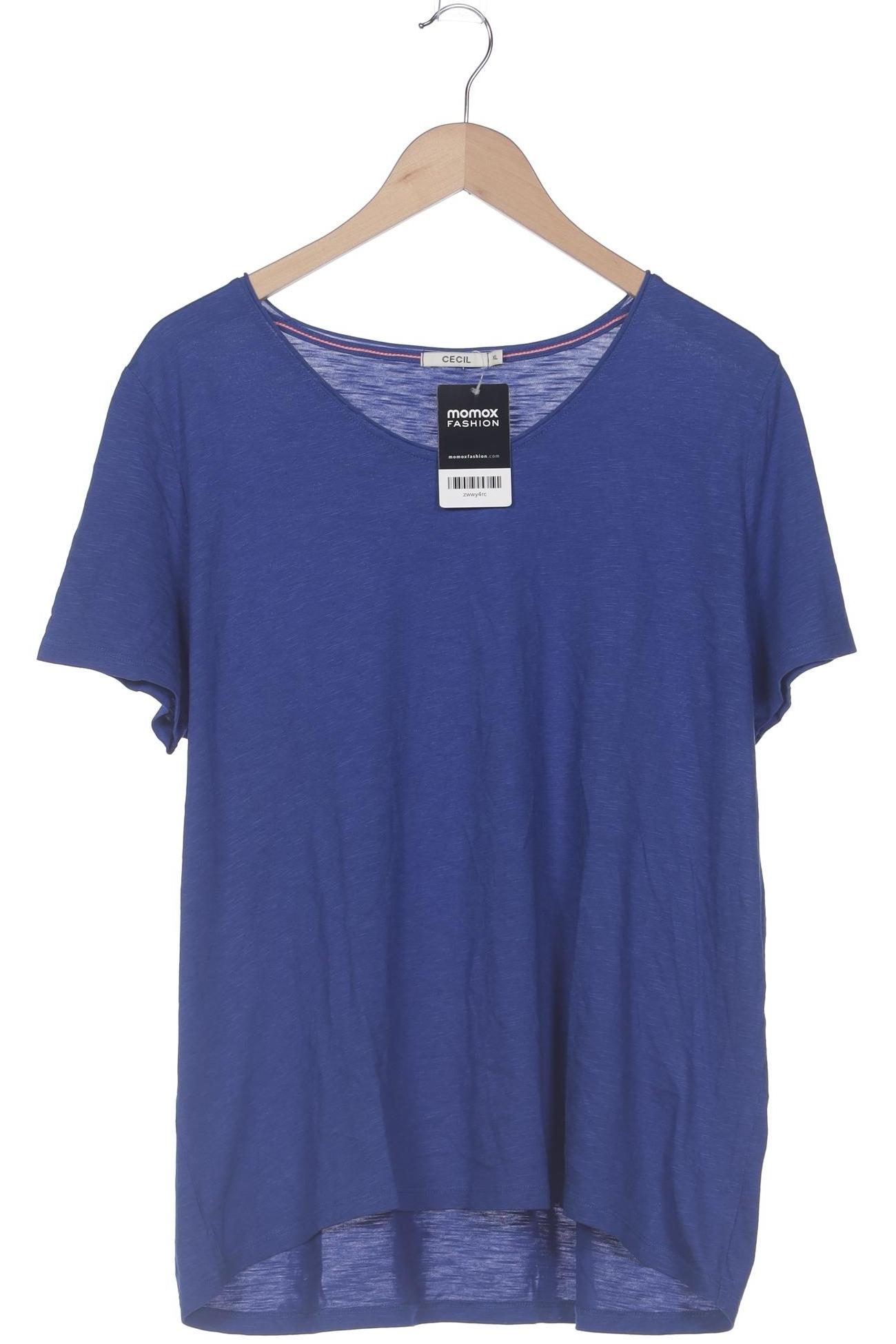 

Cecil Damen T-Shirt, blau, Gr. 44