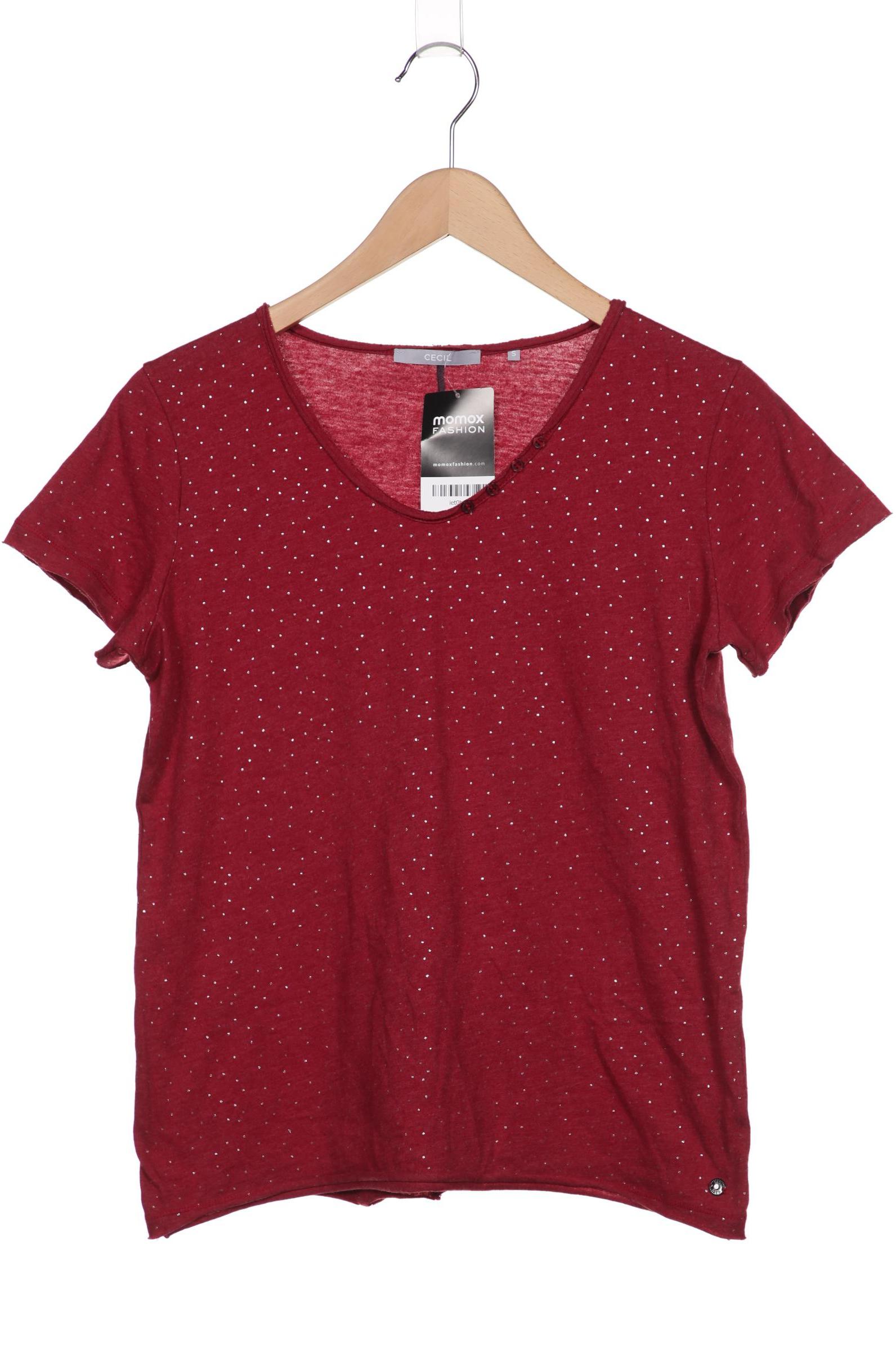 

CECIL Damen T-Shirt, bordeaux