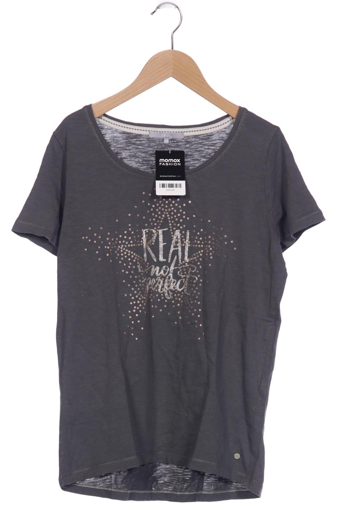 

Cecil Damen T-Shirt, grau, Gr. 38