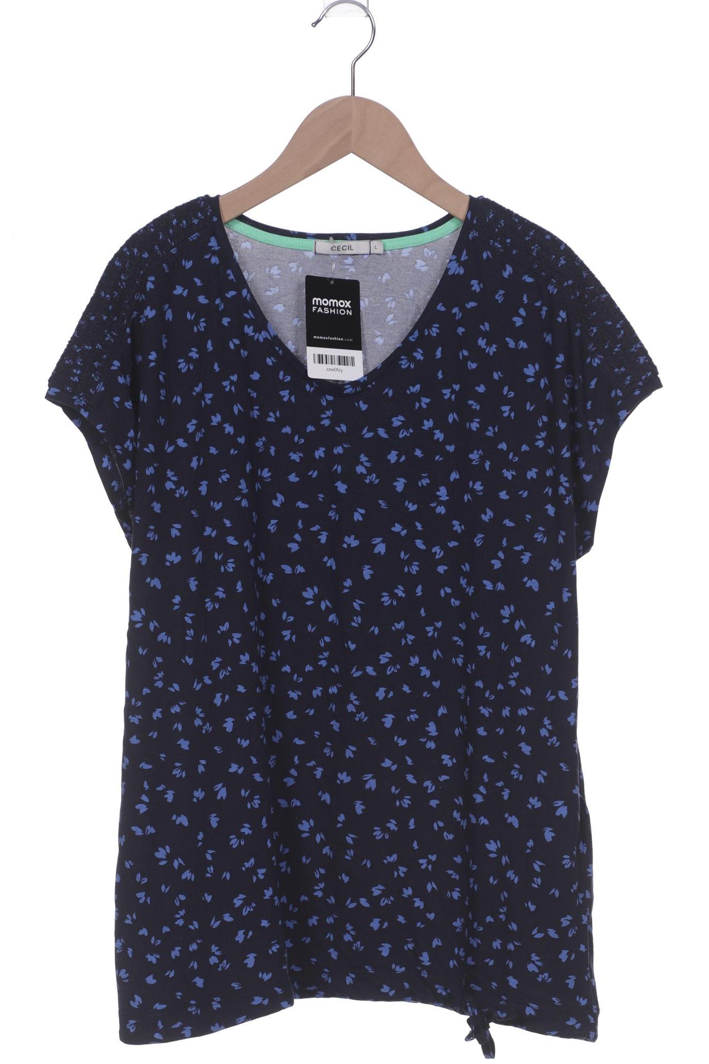 

Cecil Damen T-Shirt, marineblau, Gr. 42