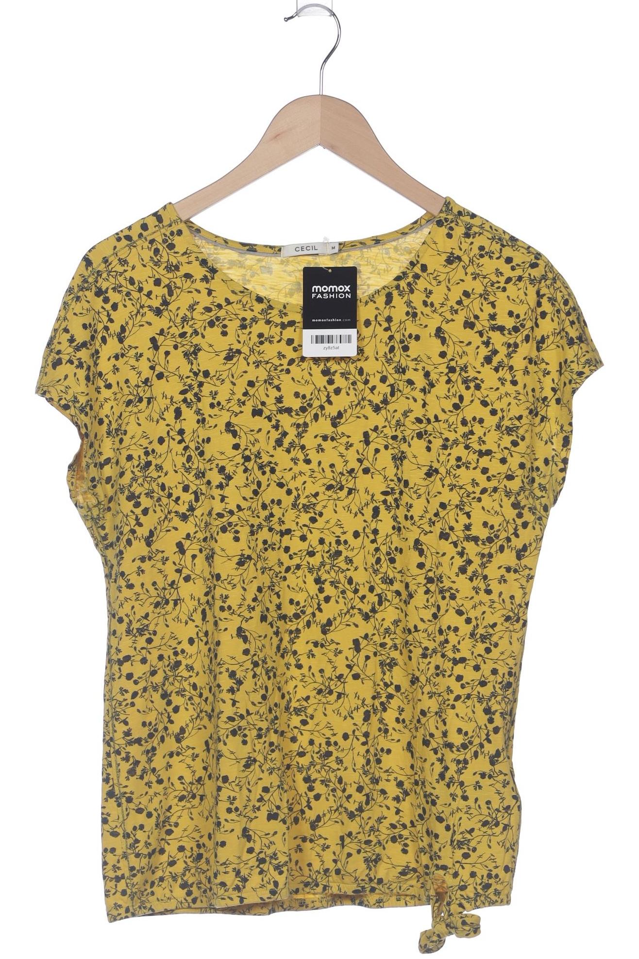 

Cecil Damen T-Shirt, gelb, Gr. 38