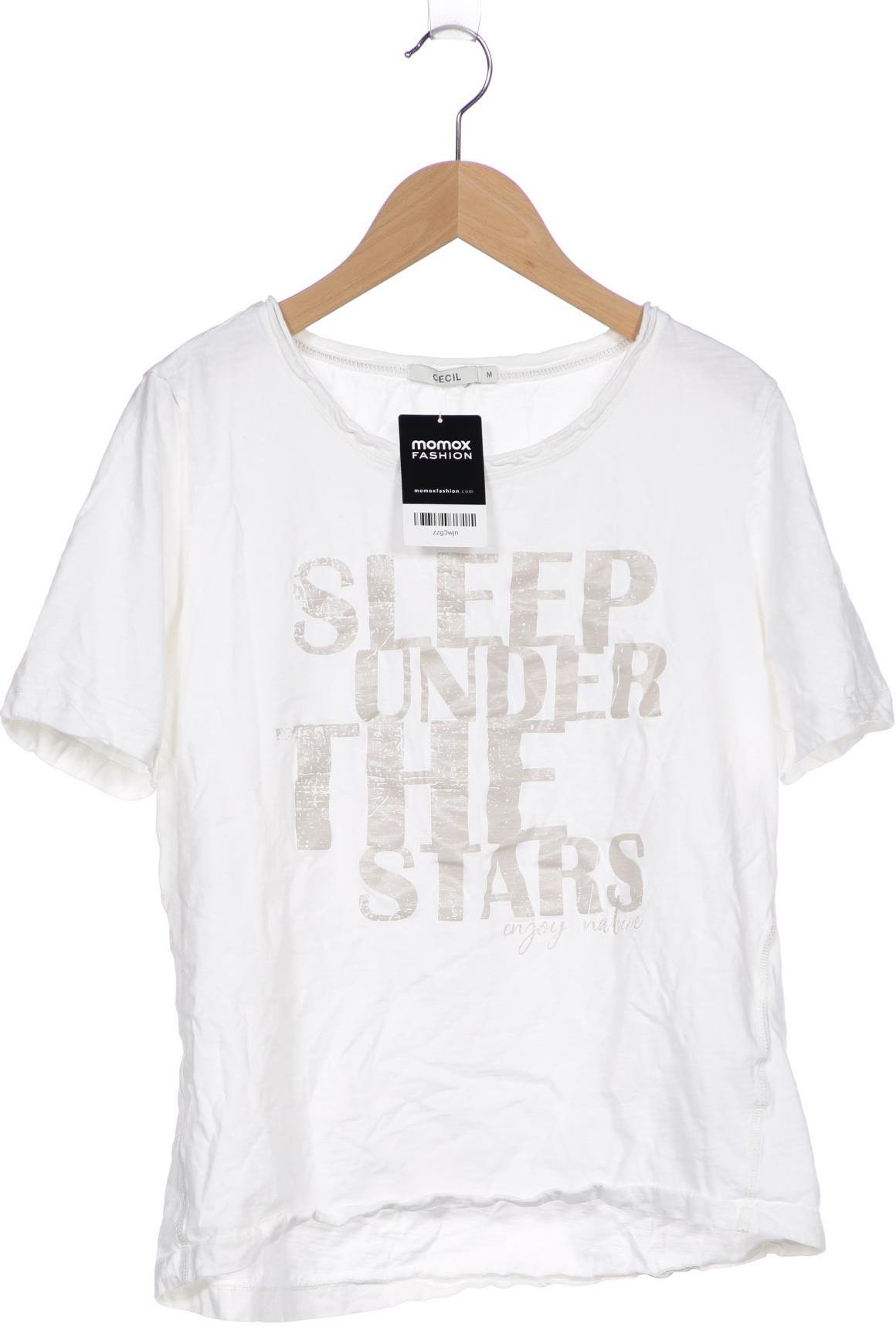 

CECIL Damen T-Shirt, weiß