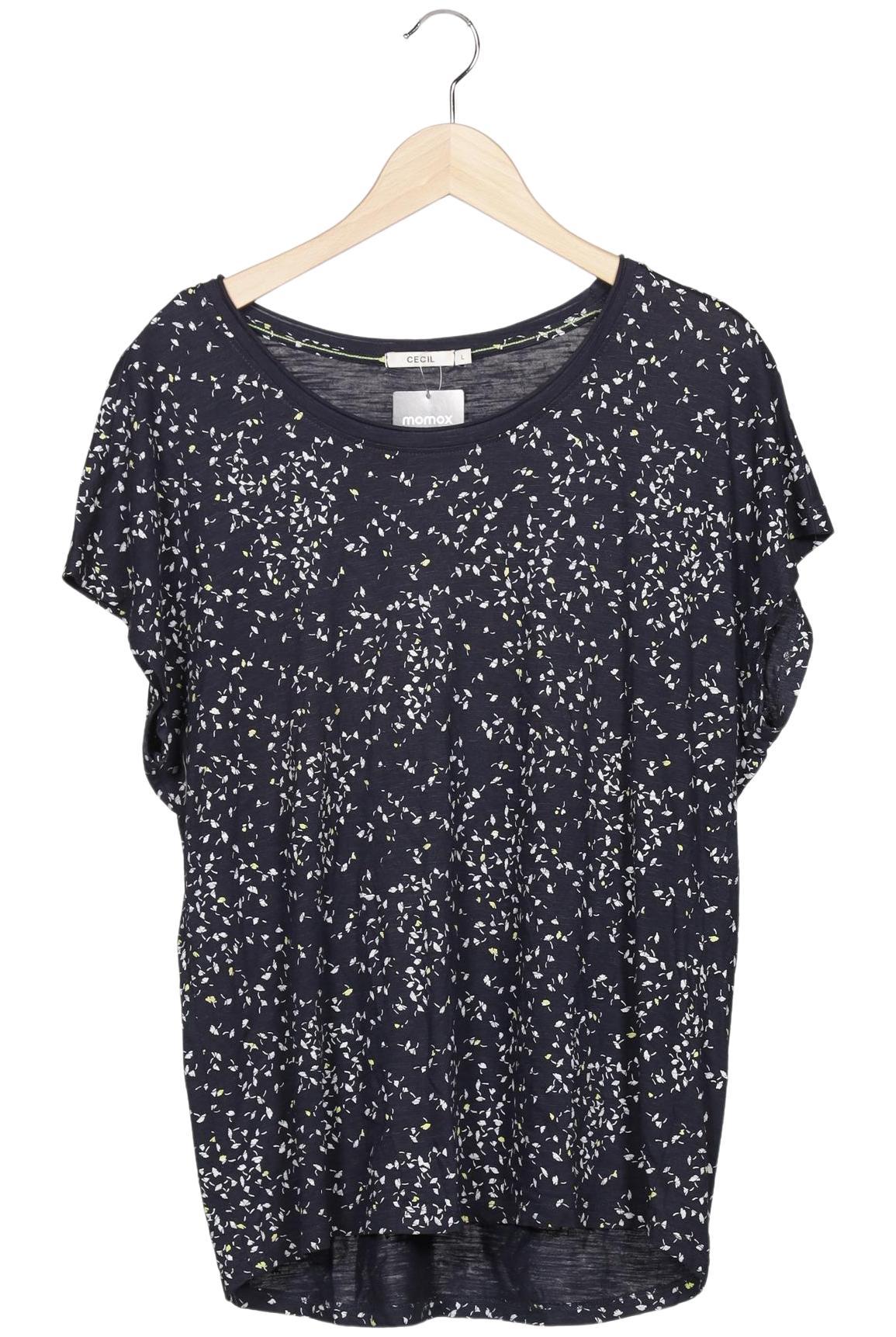 

Cecil Damen T-Shirt, marineblau, Gr. 42