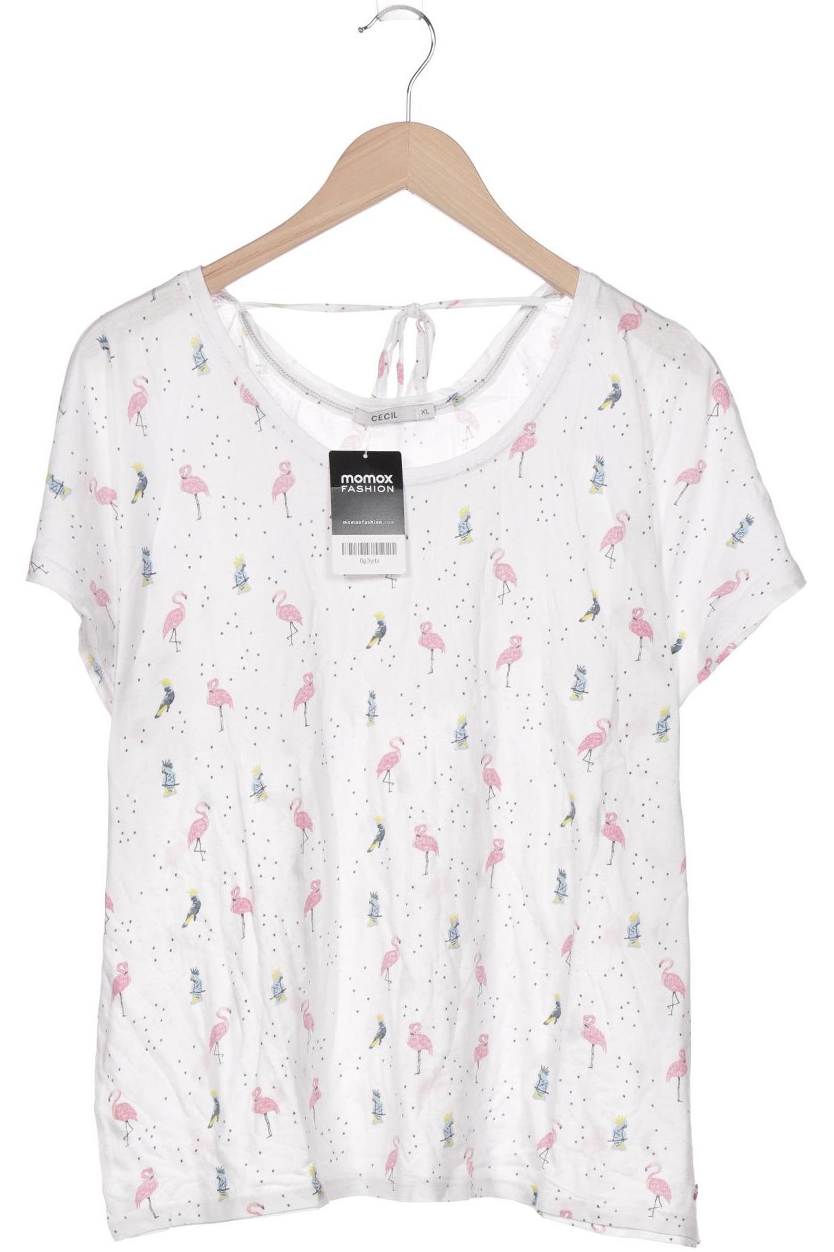

CECIL Damen T-Shirt, weiß