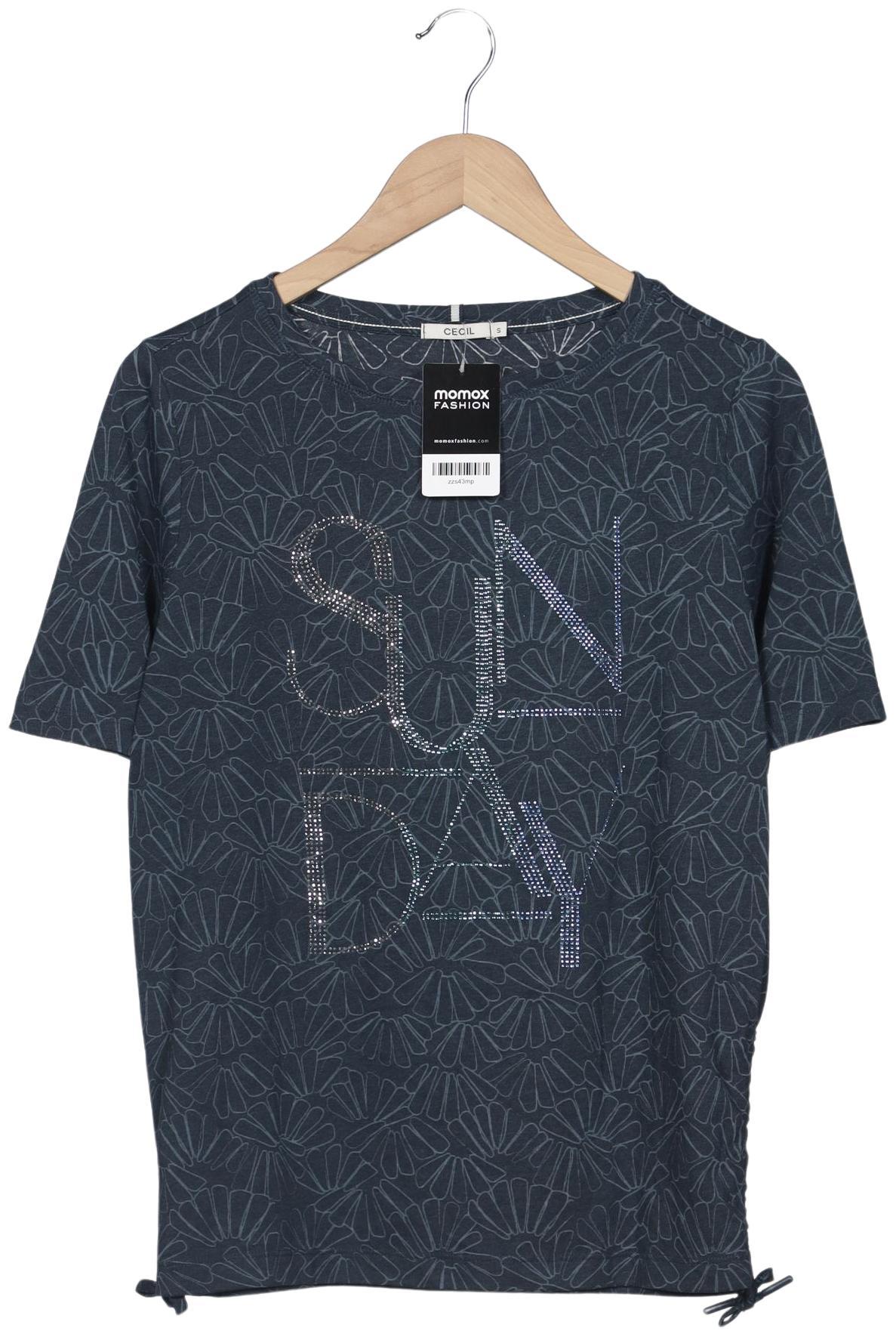 

Cecil Damen T-Shirt, marineblau, Gr. 36