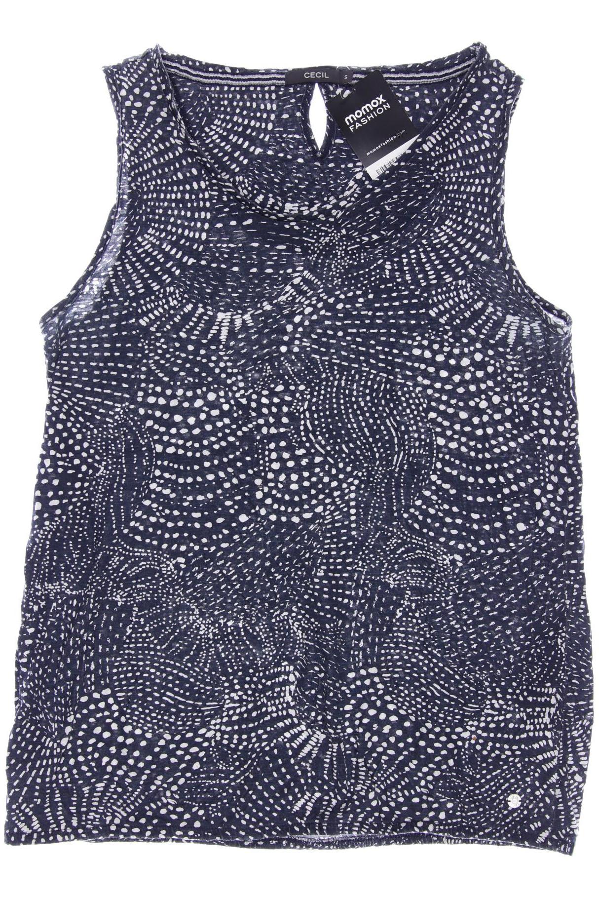 

CECIL Damen Top, marineblau