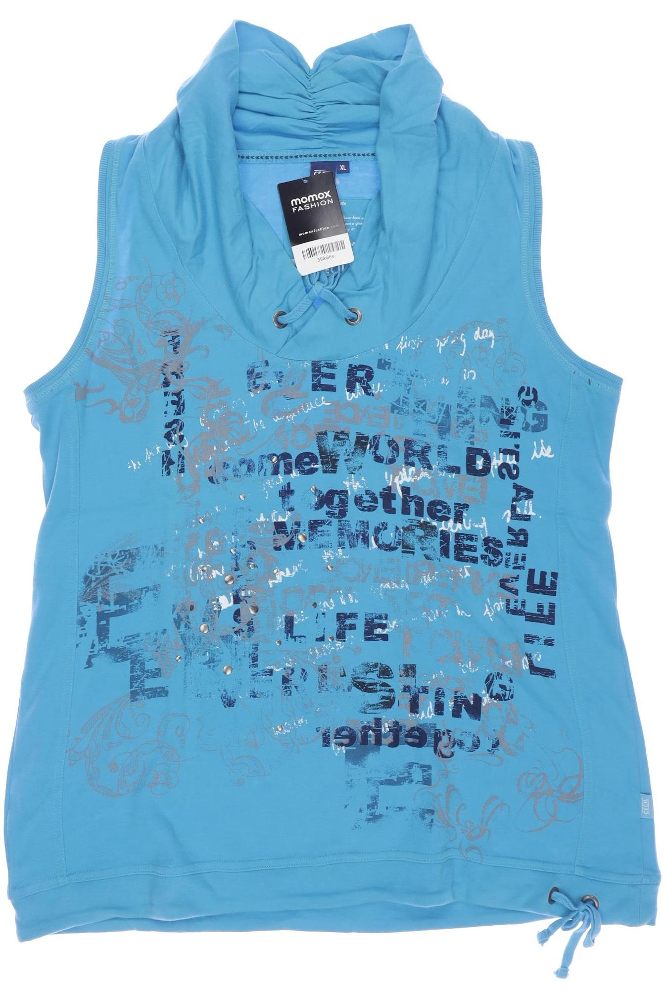 

Cecil Damen Top, blau, Gr. 44