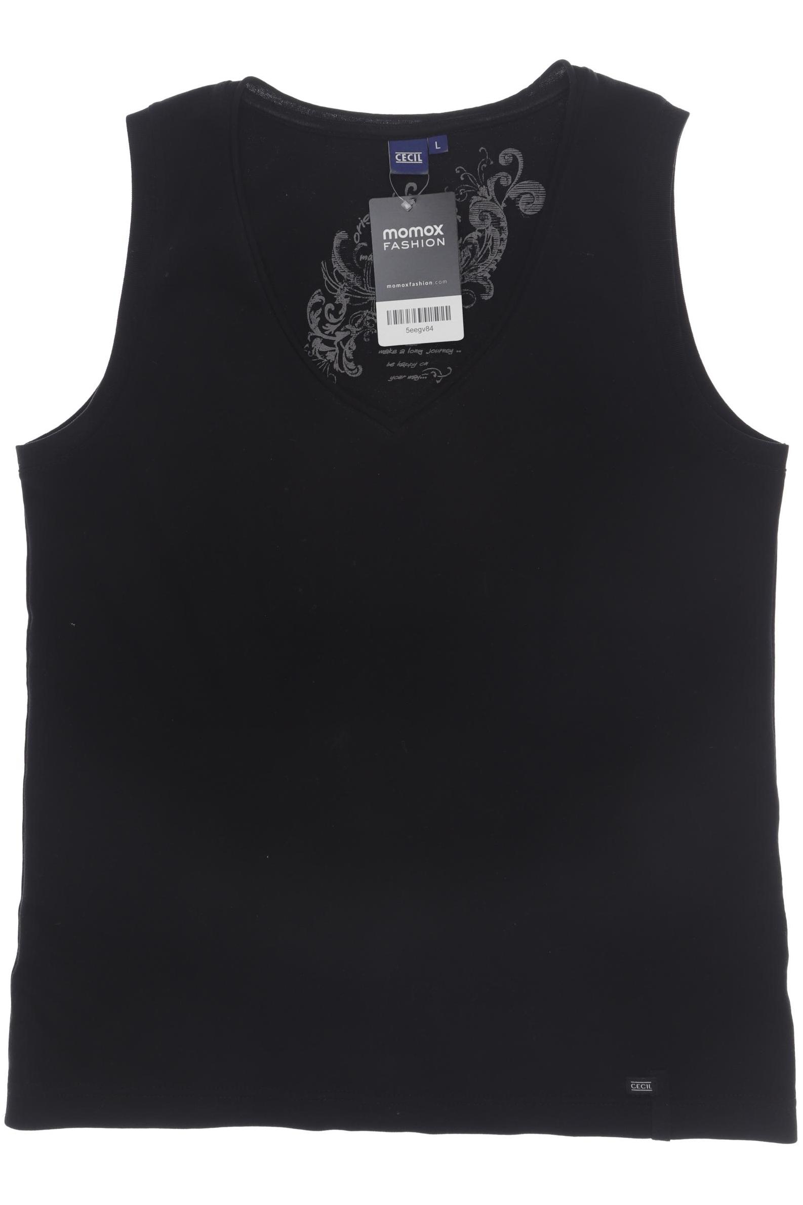 

CECIL Damen Top, schwarz