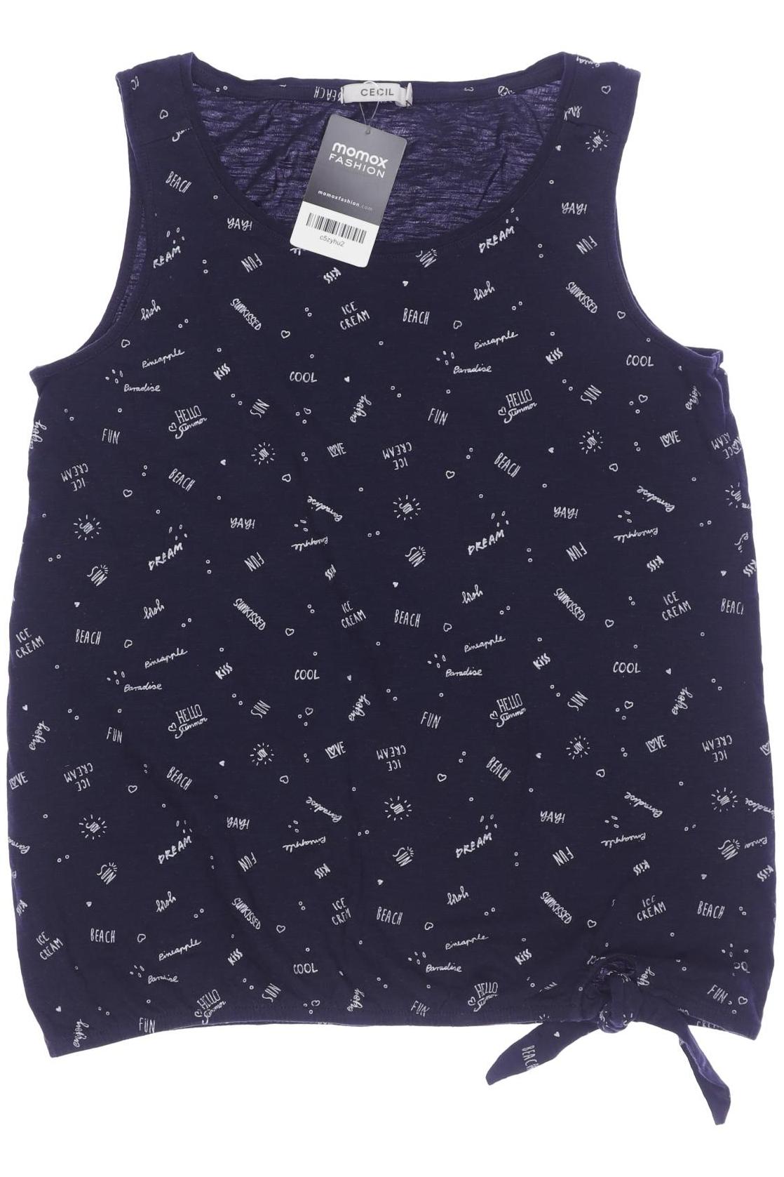 

Cecil Damen Top, marineblau, Gr. 36