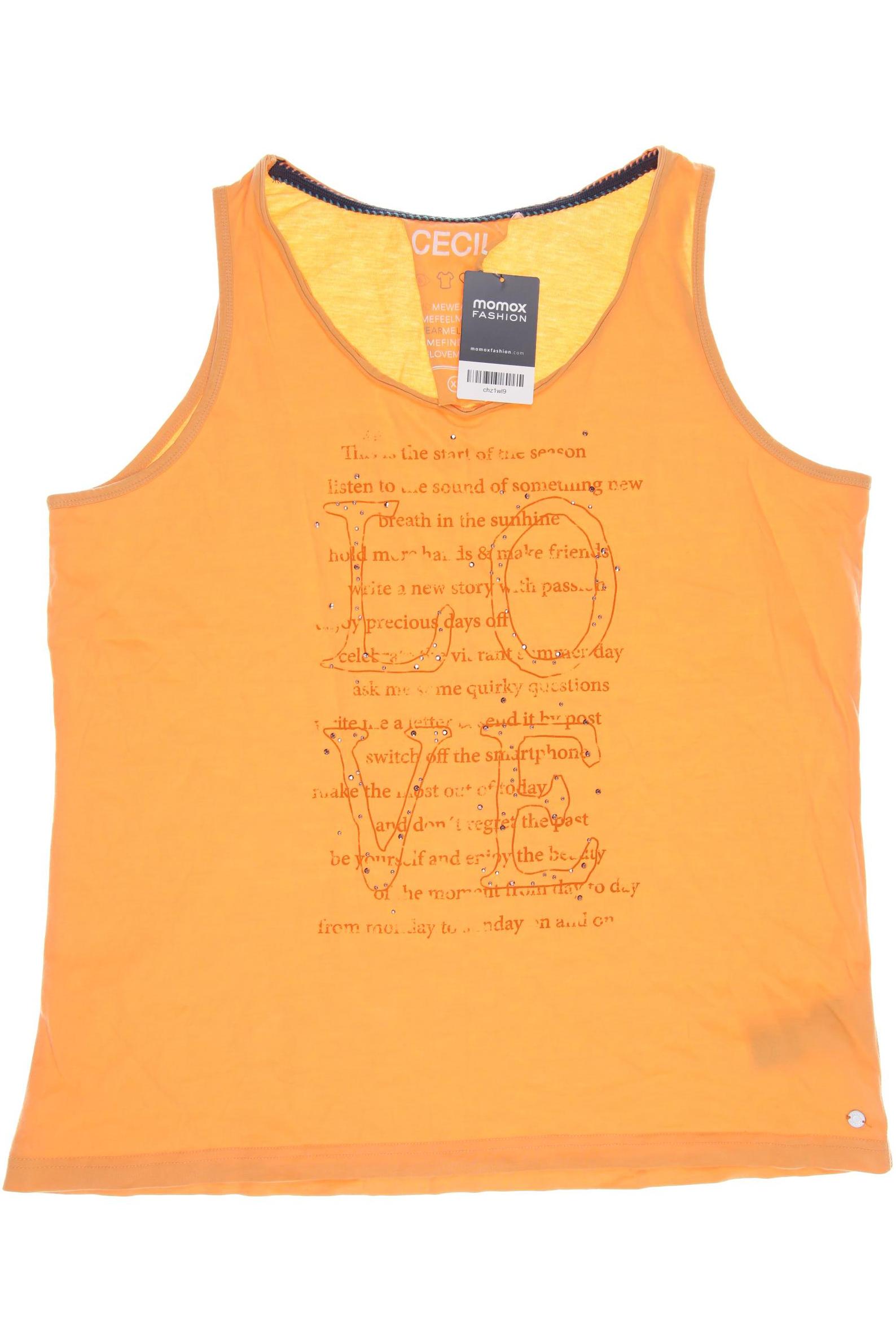 

CECIL Damen Top, orange