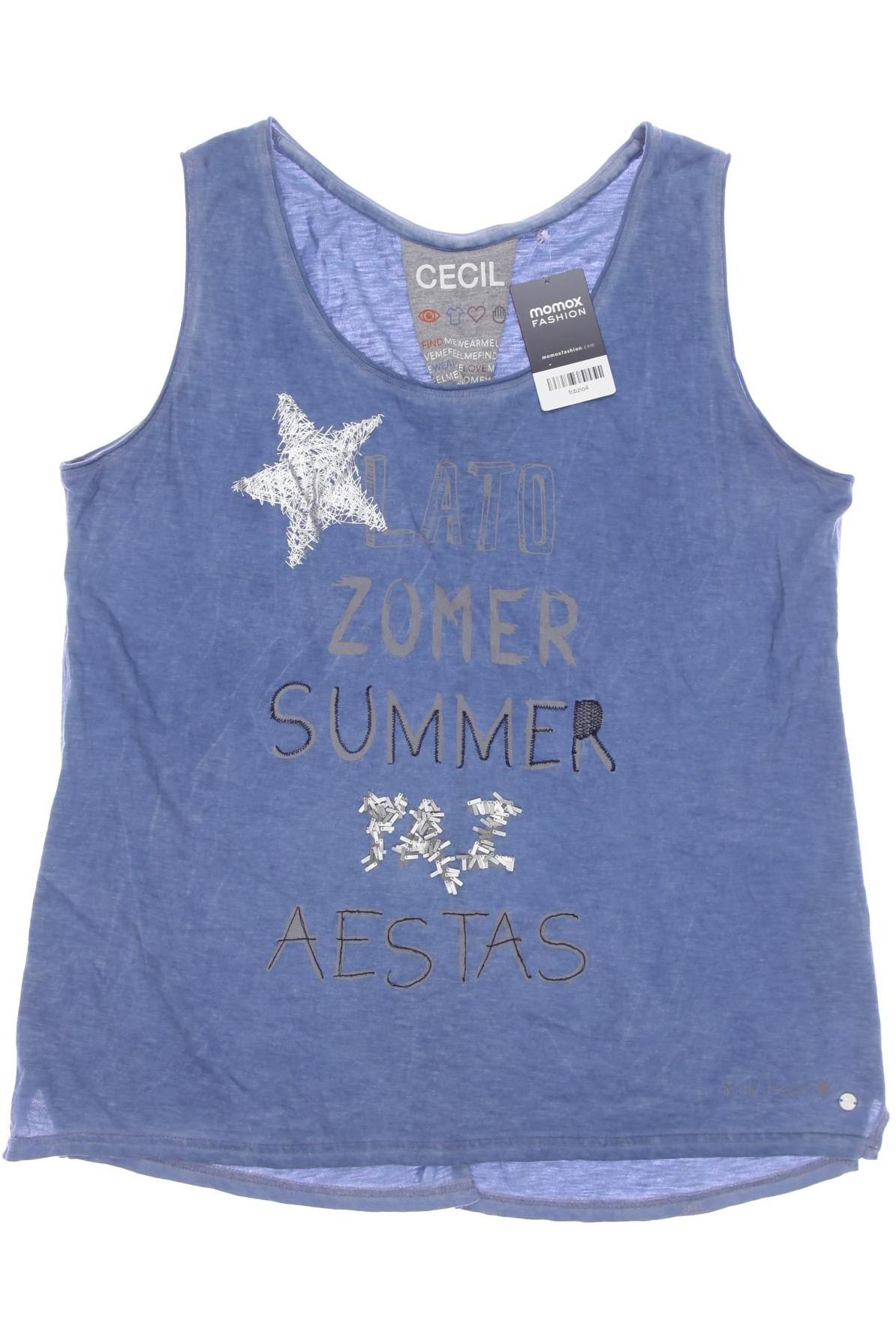 

Cecil Damen Top, blau, Gr. 42