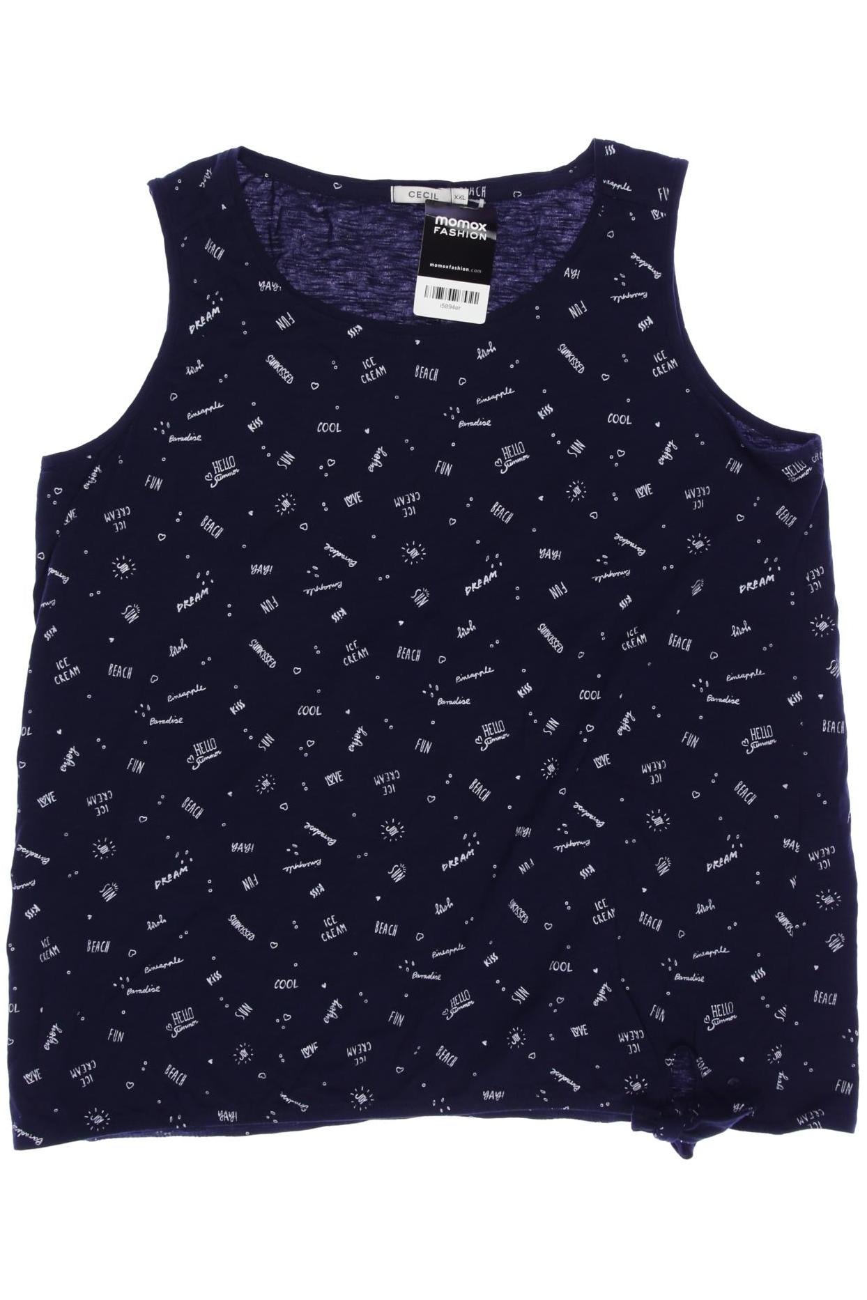 

Cecil Damen Top, marineblau, Gr. 46