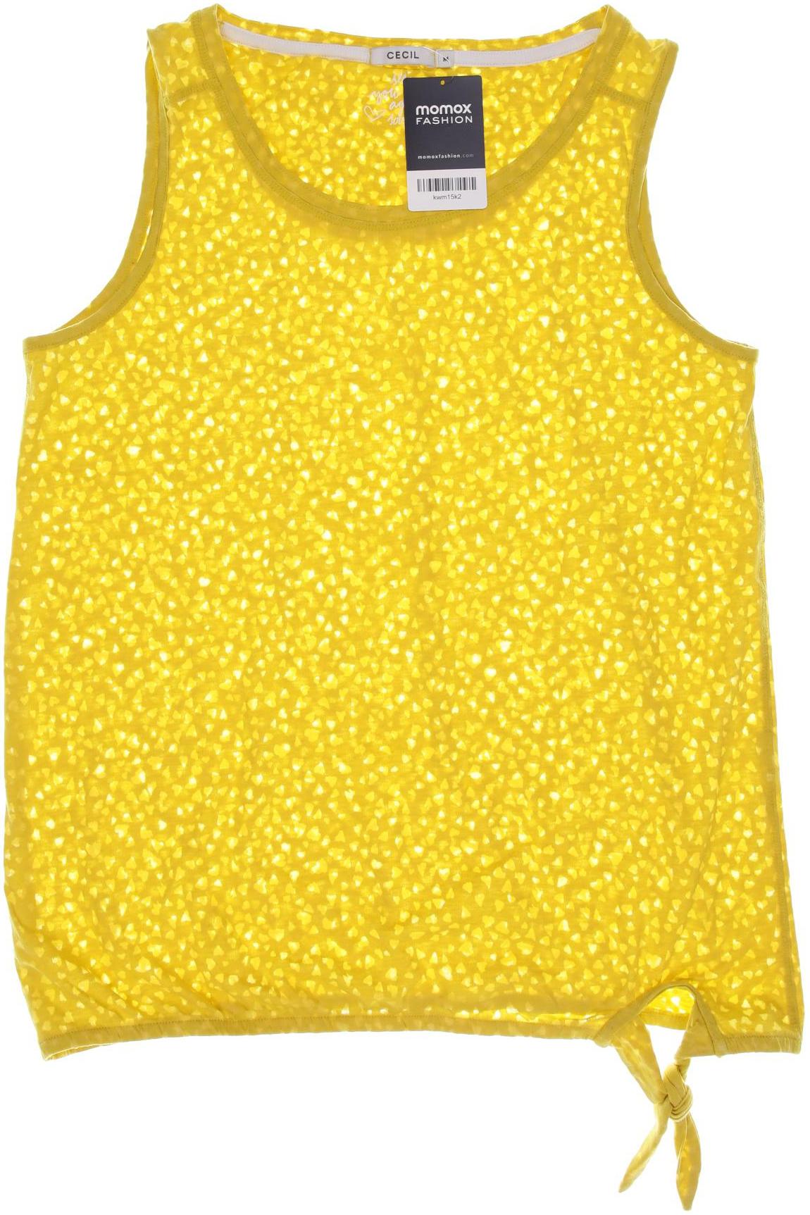 

CECIL Damen Top, gelb