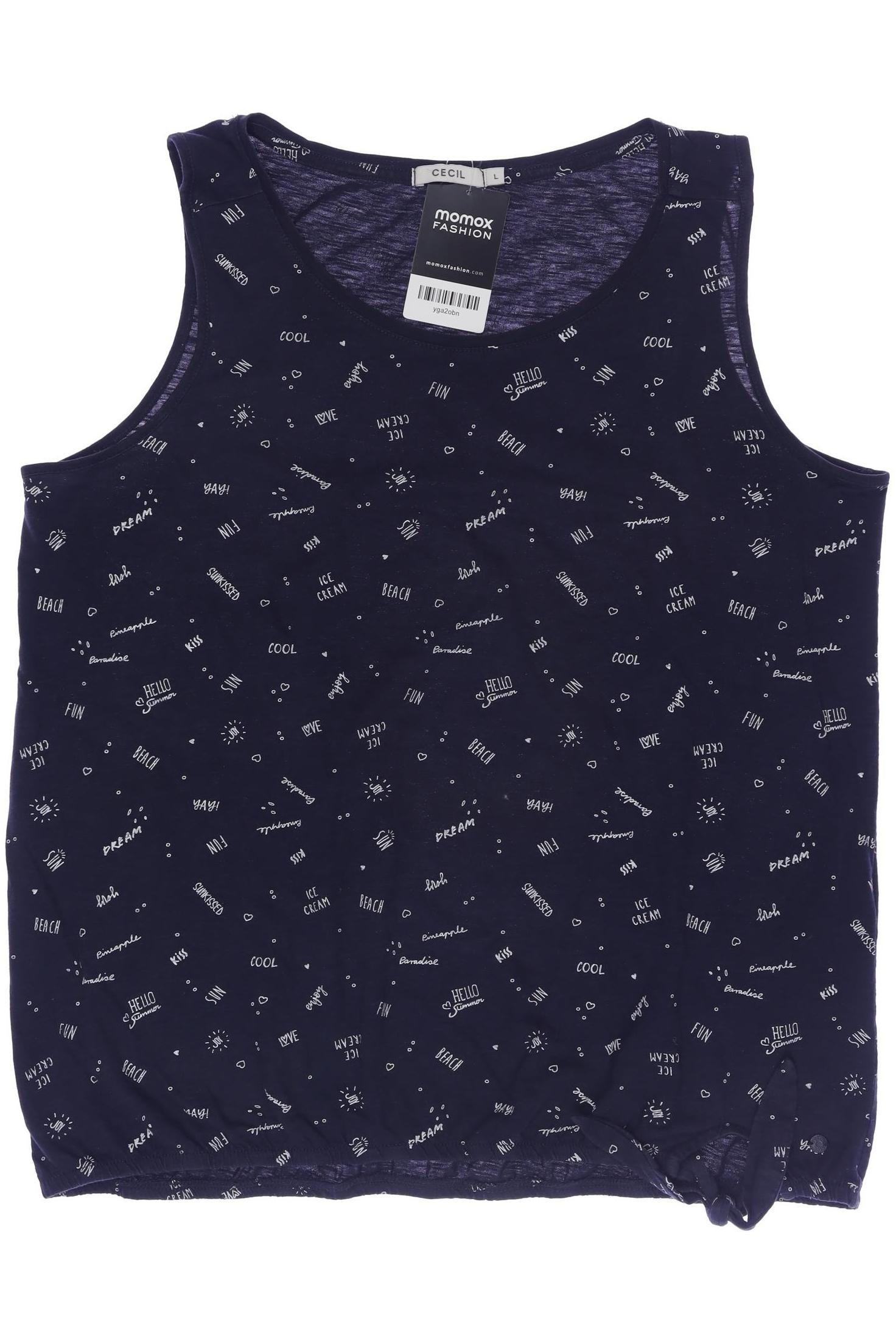 

Cecil Damen Top, marineblau, Gr. 42
