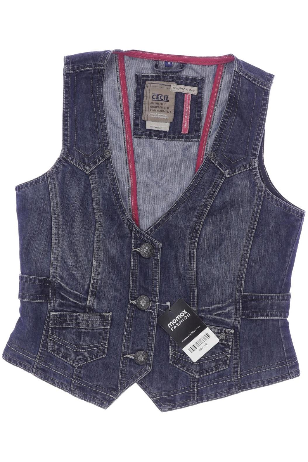 

Cecil Damen Weste, blau, Gr. 36