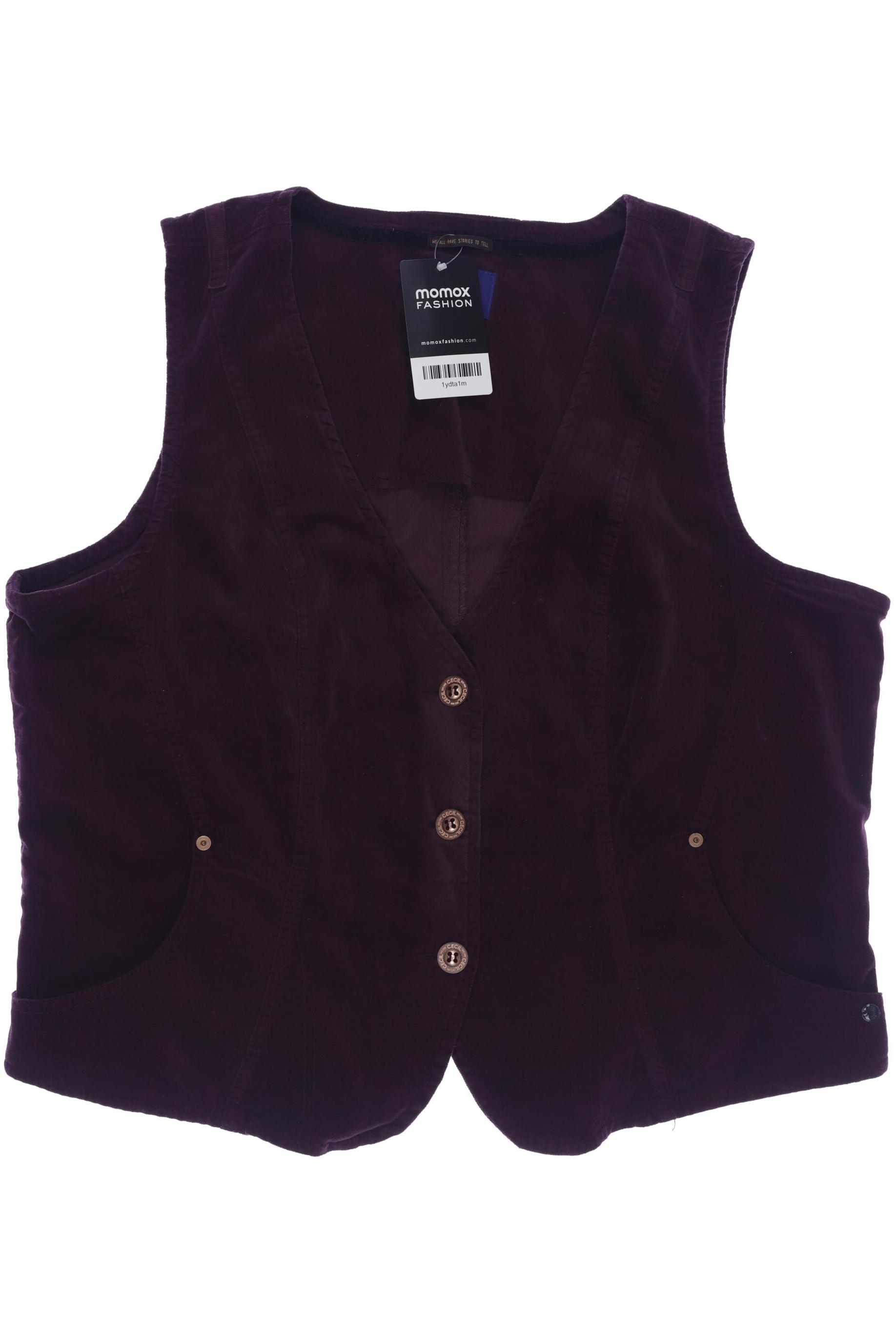 

Cecil Damen Weste, bordeaux, Gr. 46