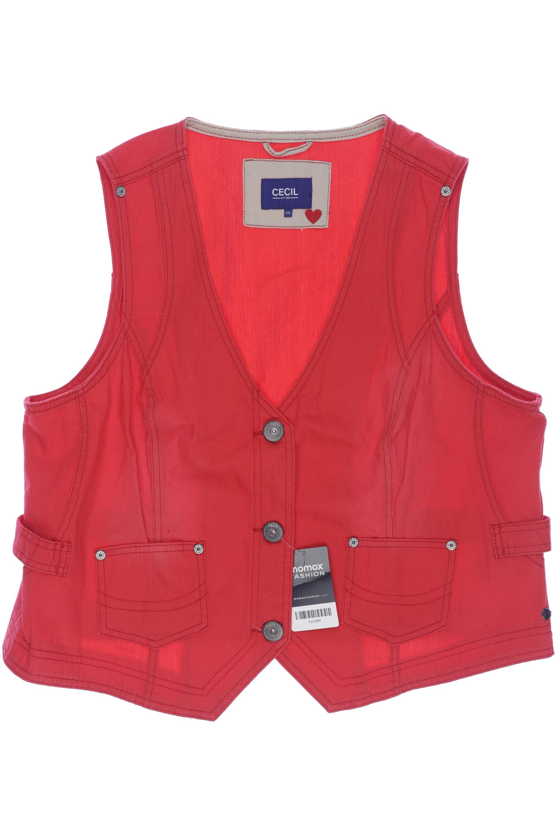 

Cecil Damen Weste, rot, Gr. 46