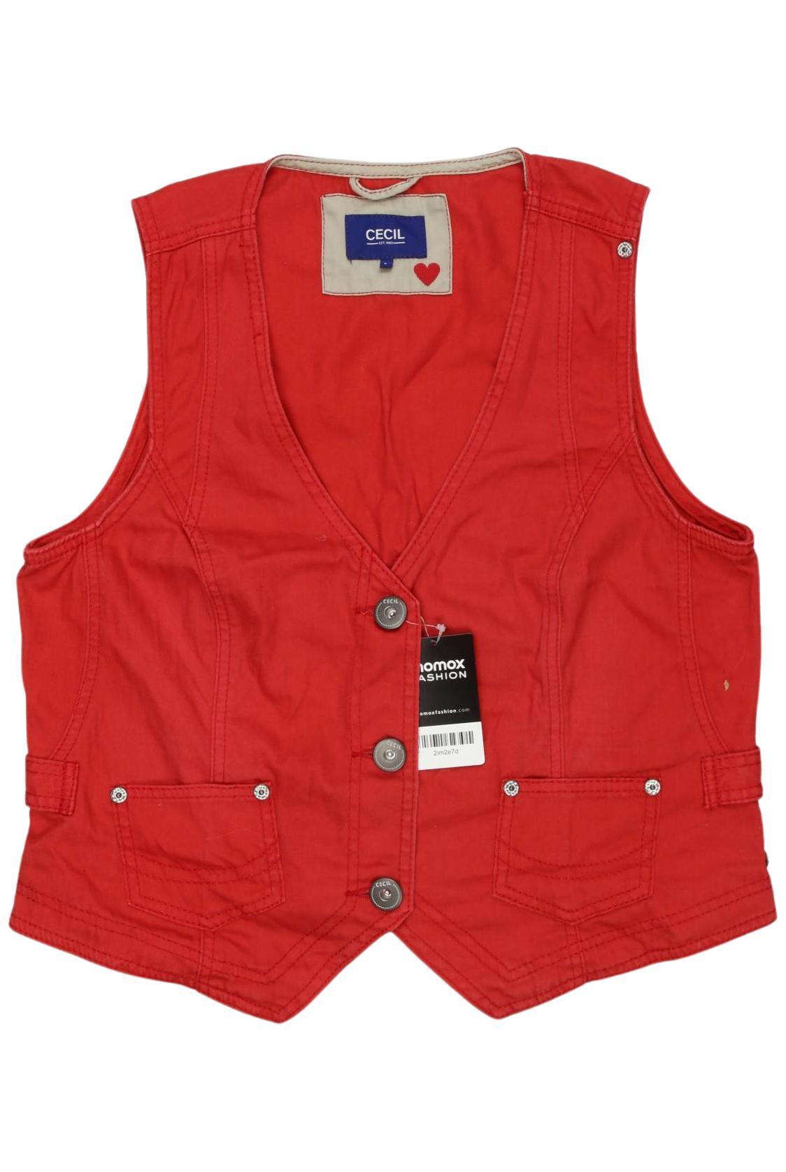 

Cecil Damen Weste, rot, Gr. 42