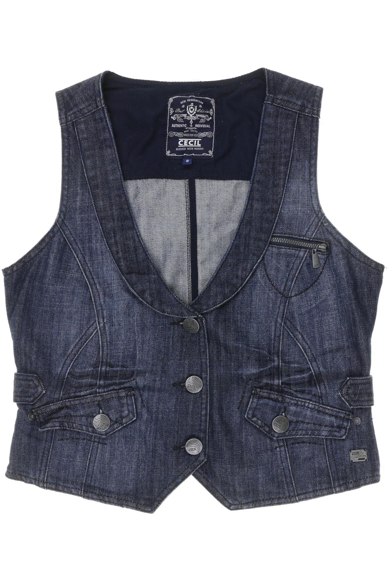 

Cecil Damen Weste, blau, Gr. 36