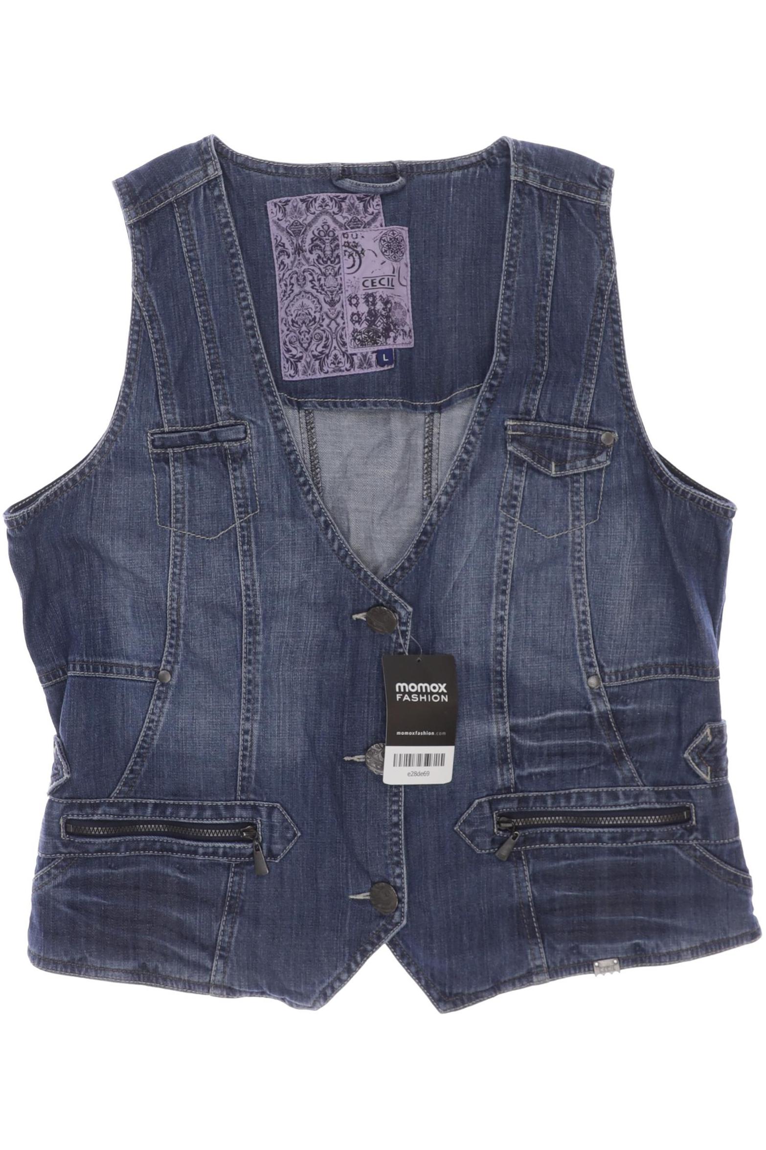 

Cecil Damen Weste, blau, Gr. 42