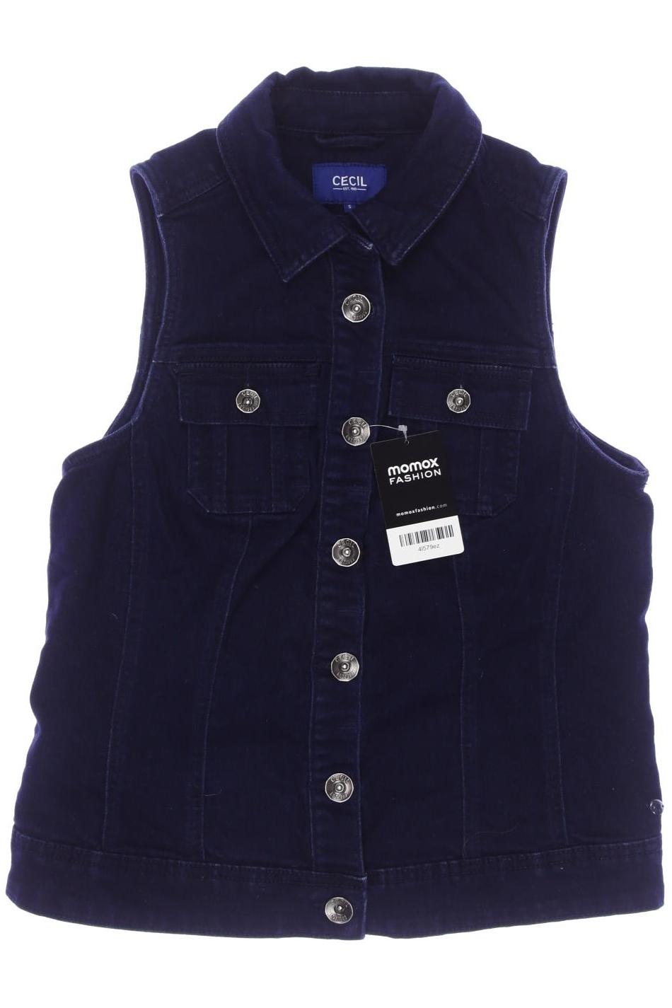 

Cecil Damen Weste, marineblau, Gr. 36