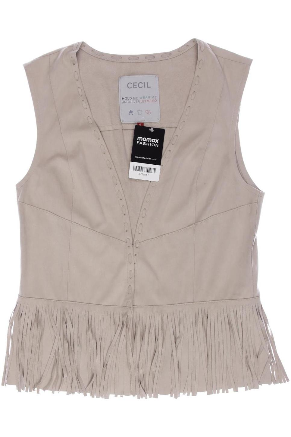 

Cecil Damen Weste, beige, Gr. 36