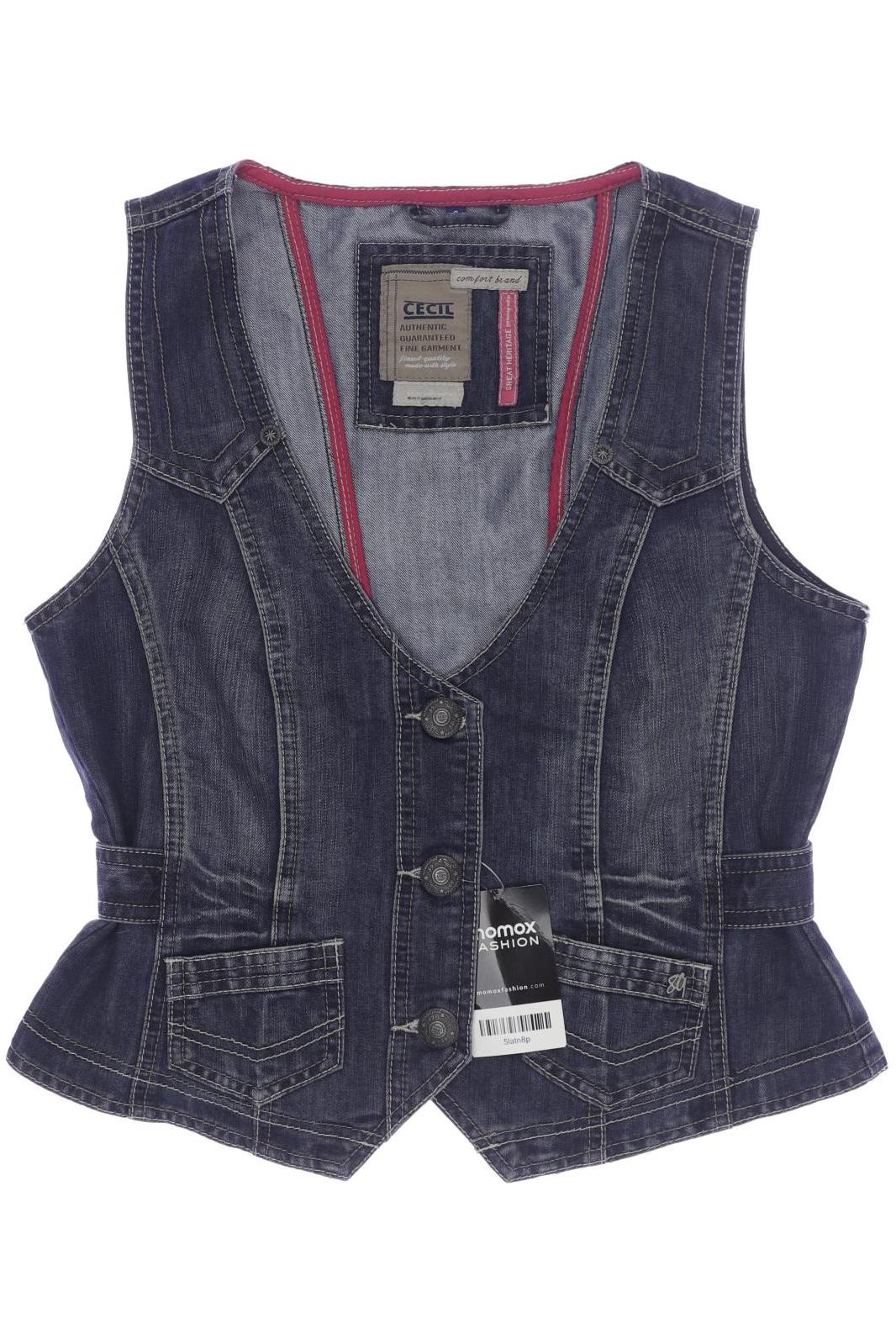 

Cecil Damen Weste, marineblau, Gr. 36