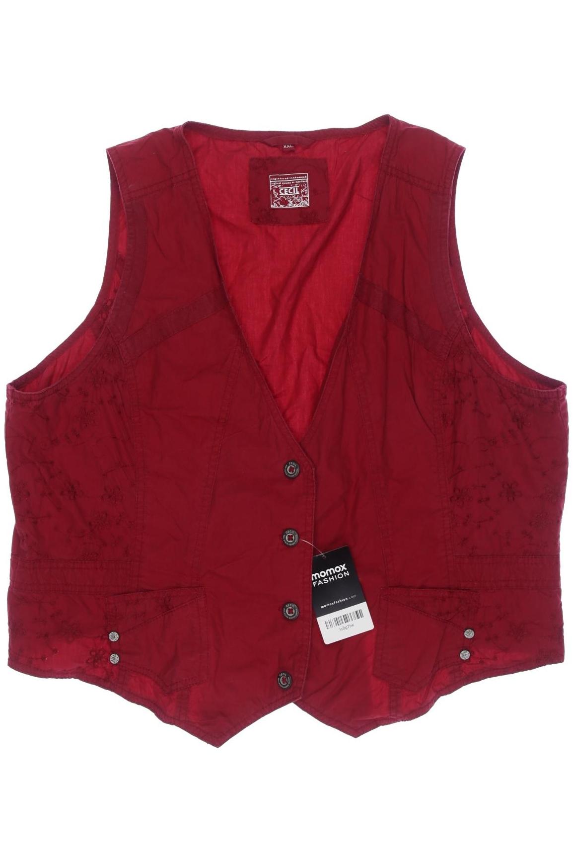 

Cecil Damen Weste, bordeaux, Gr. 46