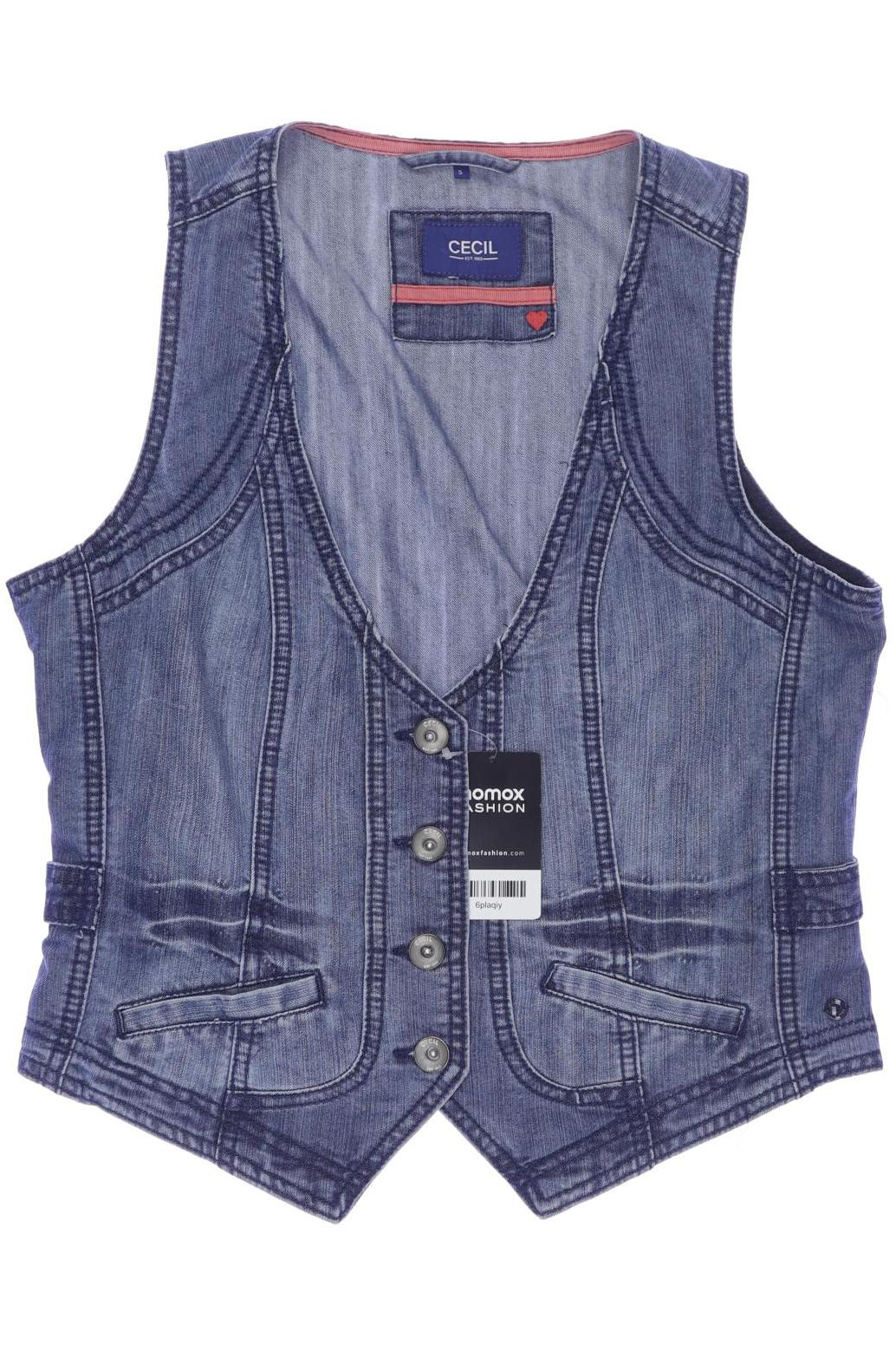

Cecil Damen Weste, blau, Gr. 36