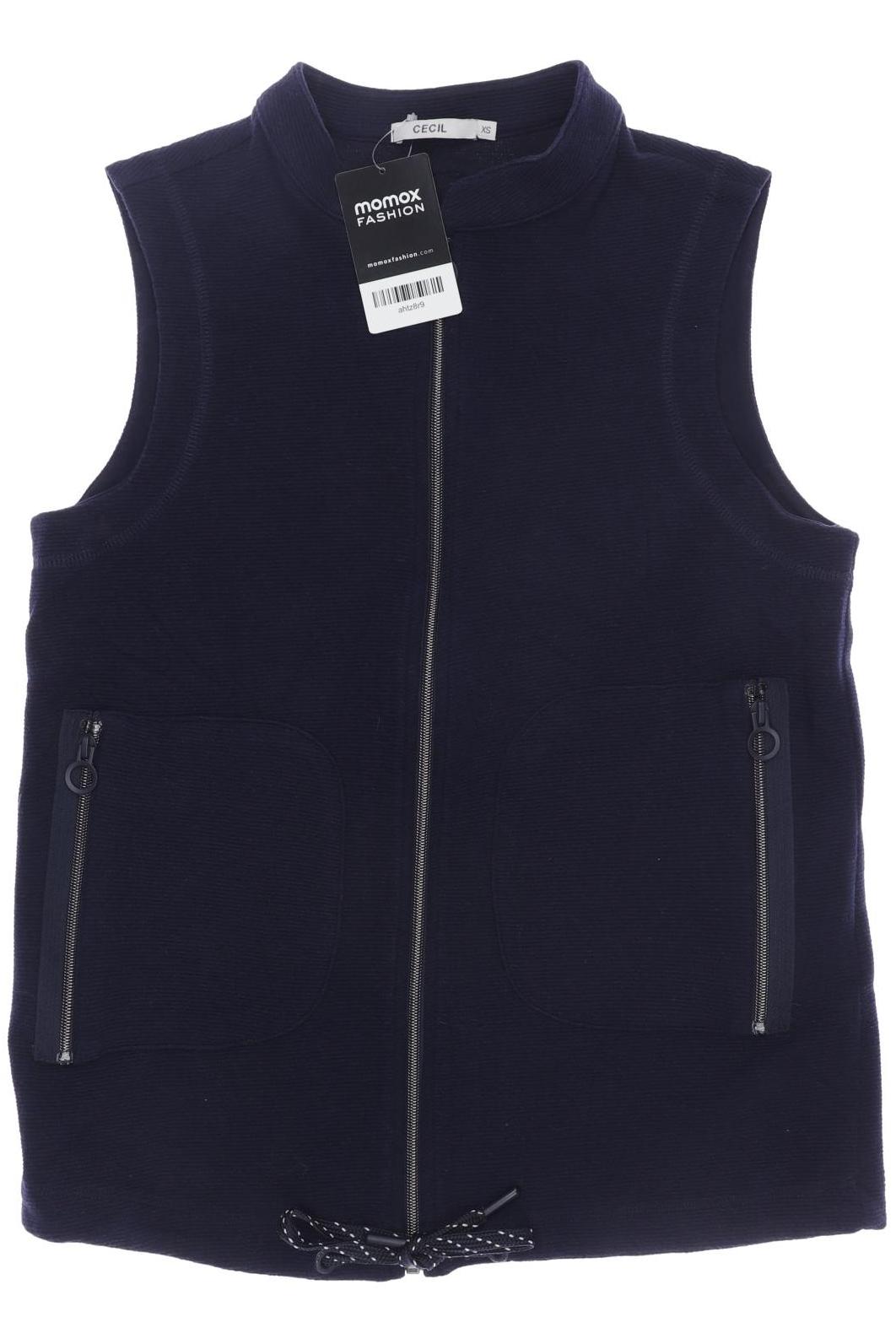 

Cecil Damen Weste, marineblau, Gr. 34