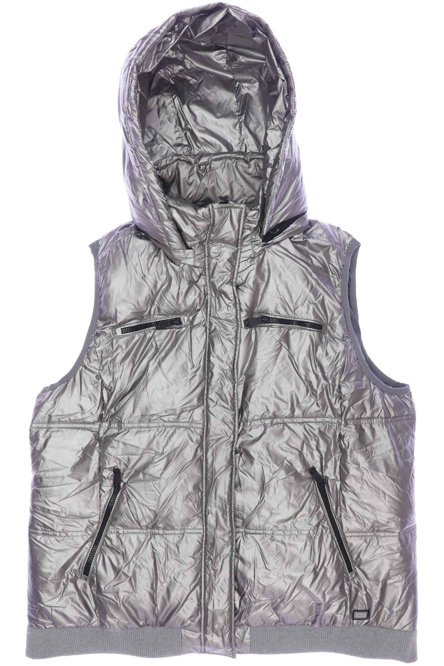 

Cecil Damen Weste, silber, Gr. 48