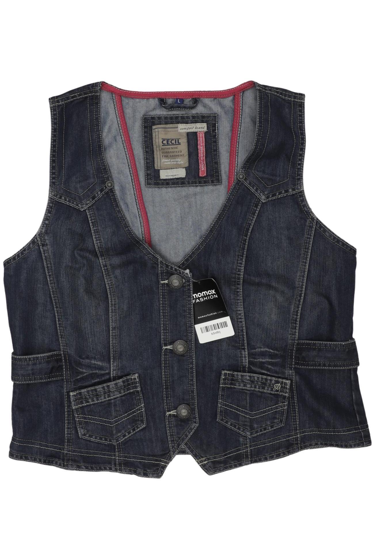 

Cecil Damen Weste, marineblau, Gr. 42