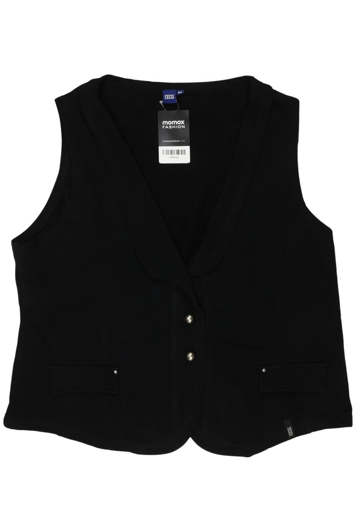 

Cecil Damen Weste, schwarz, Gr. 46