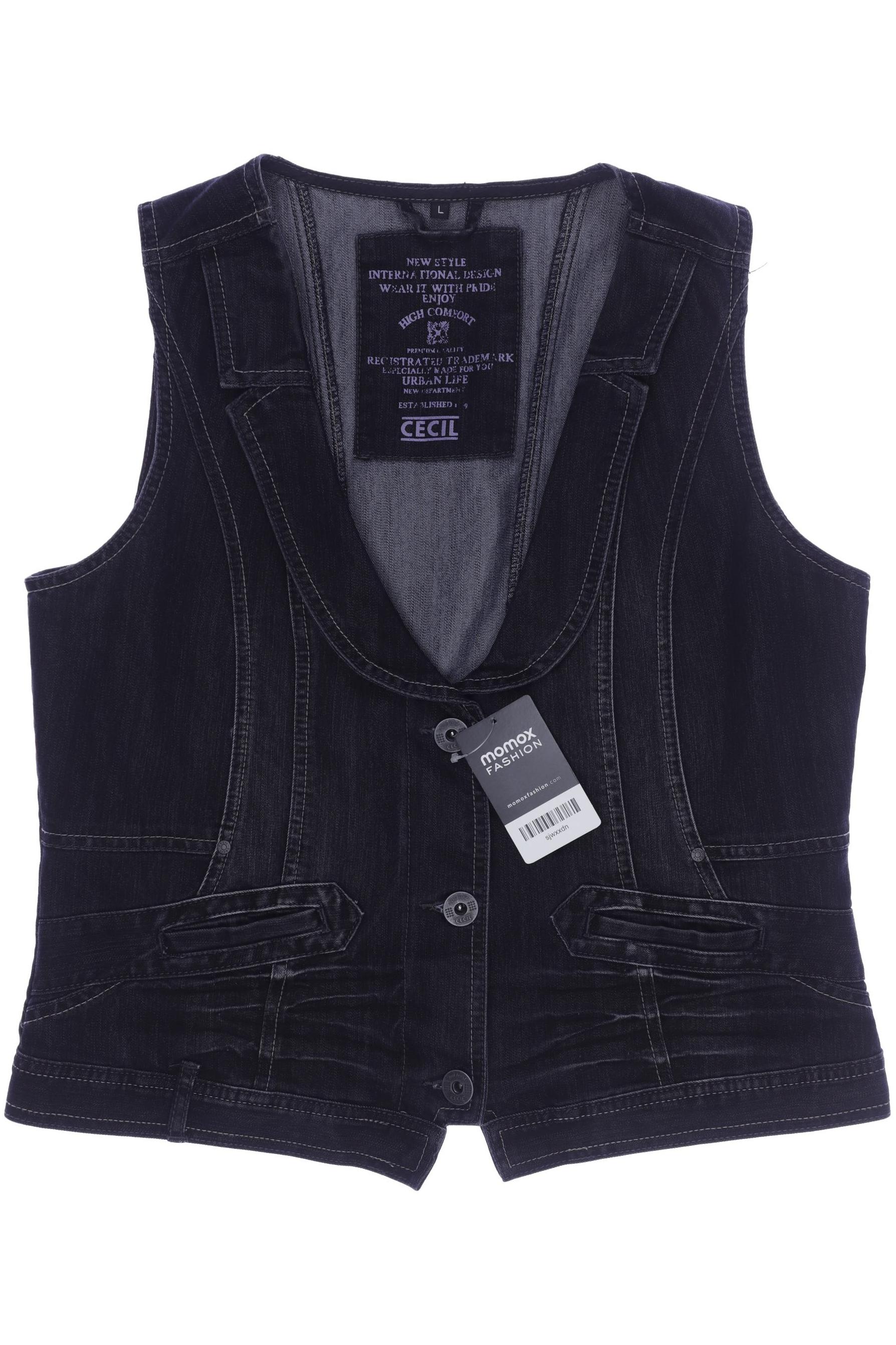 

Cecil Damen Weste, schwarz, Gr. 42