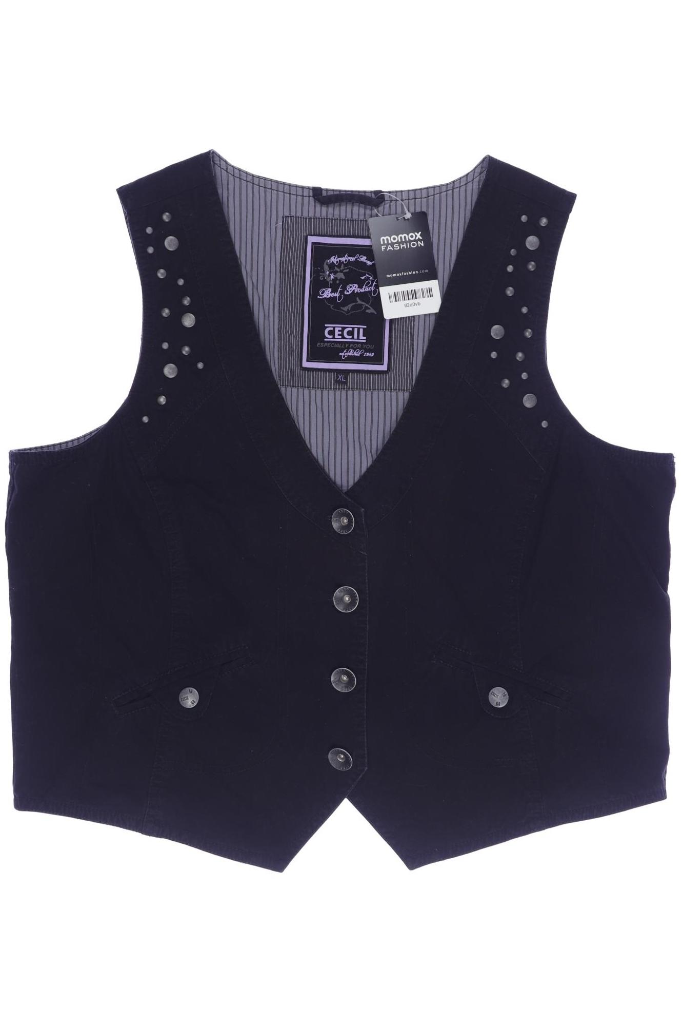 

Cecil Damen Weste, schwarz, Gr. 44