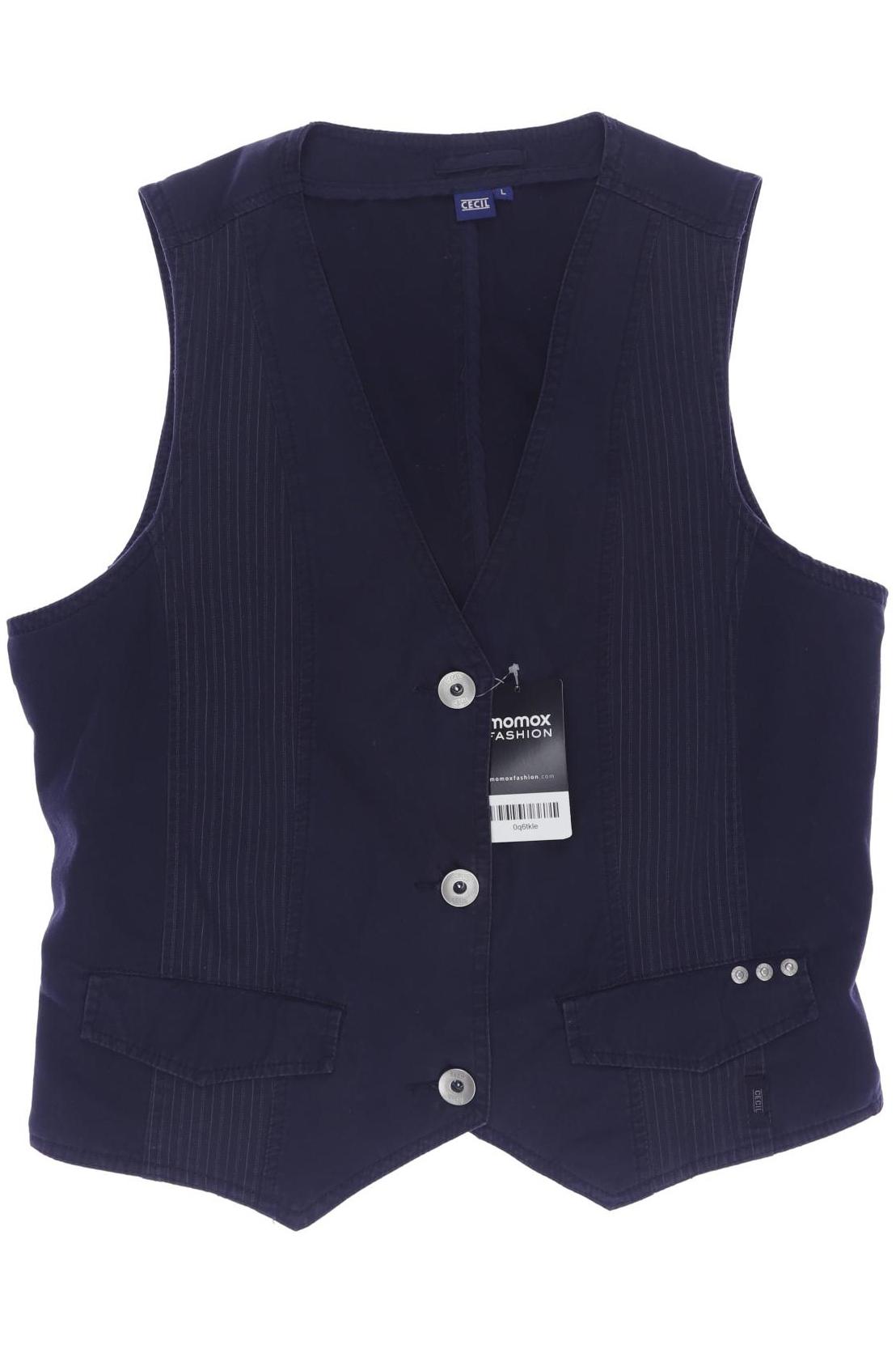 

Cecil Damen Weste, marineblau, Gr. 42