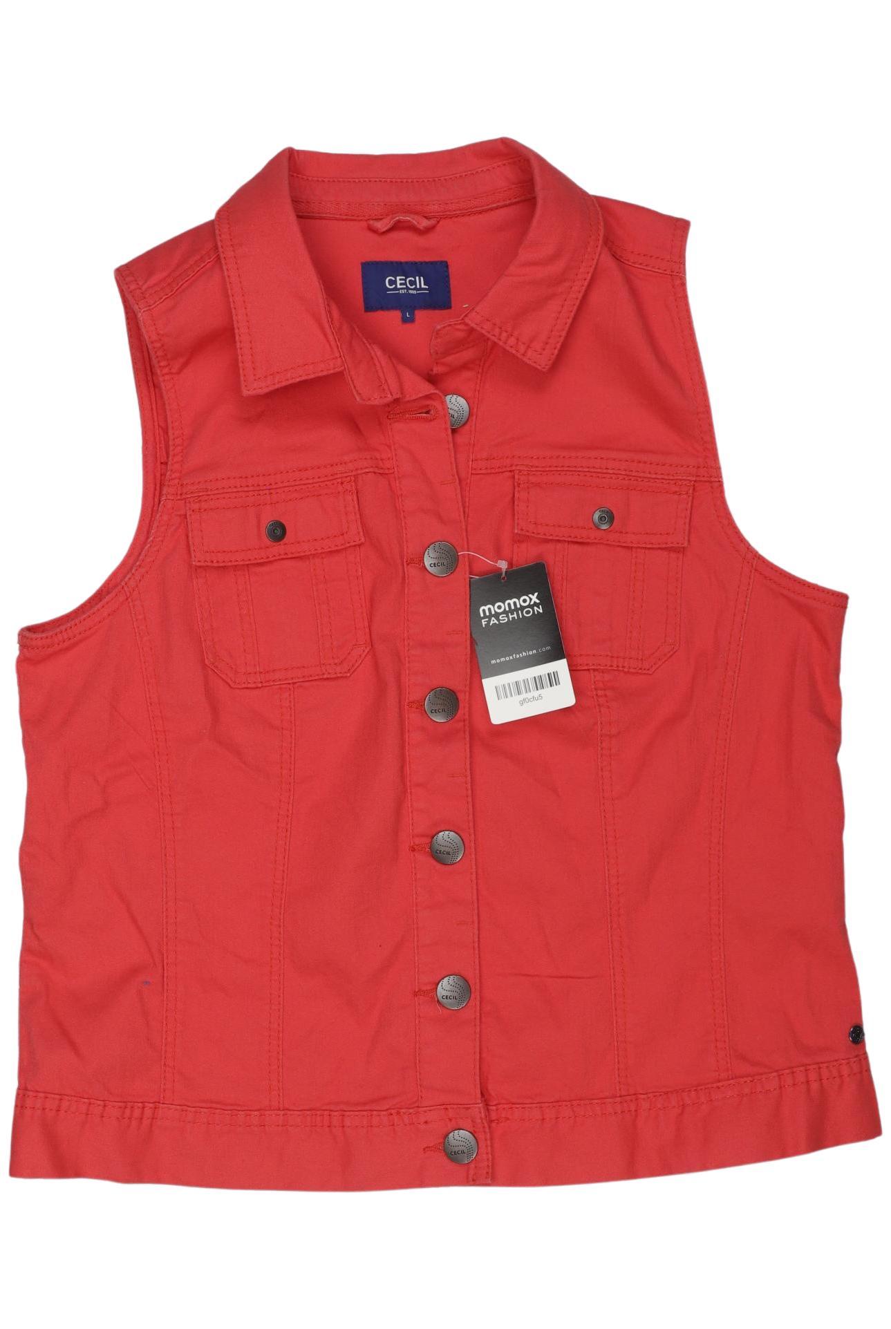 

Cecil Damen Weste, rot, Gr. 42