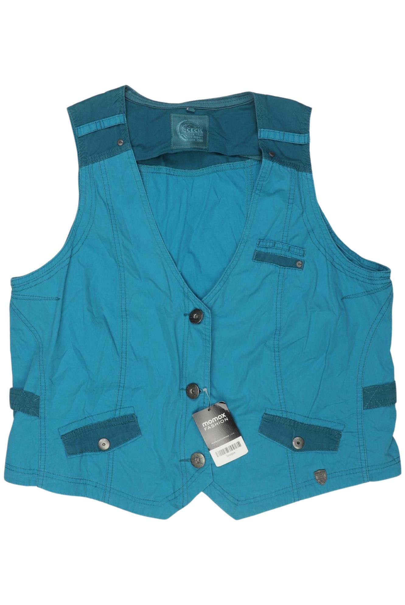 

Cecil Damen Weste, türkis, Gr. 46