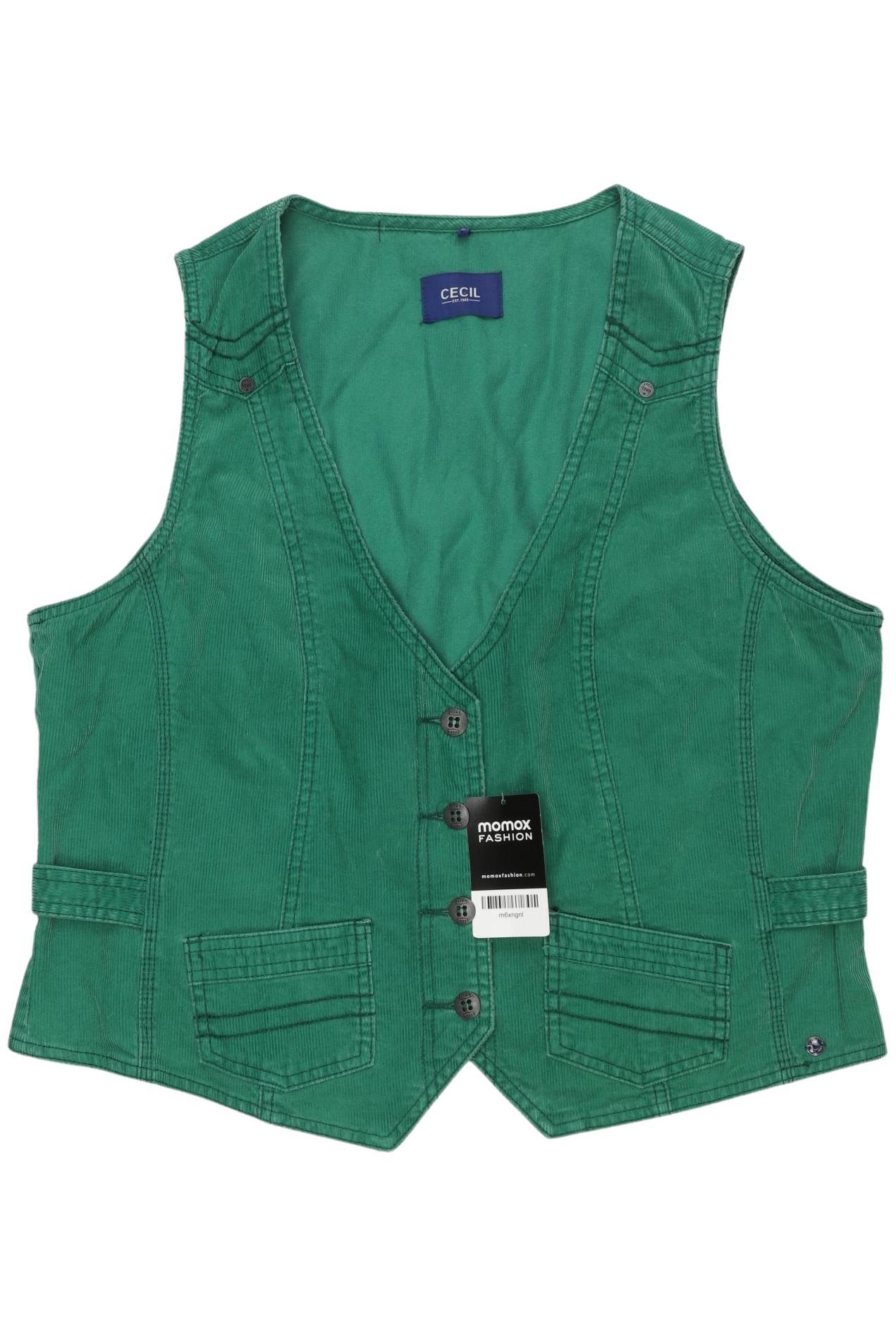 

Cecil Damen Weste, grün, Gr. 44