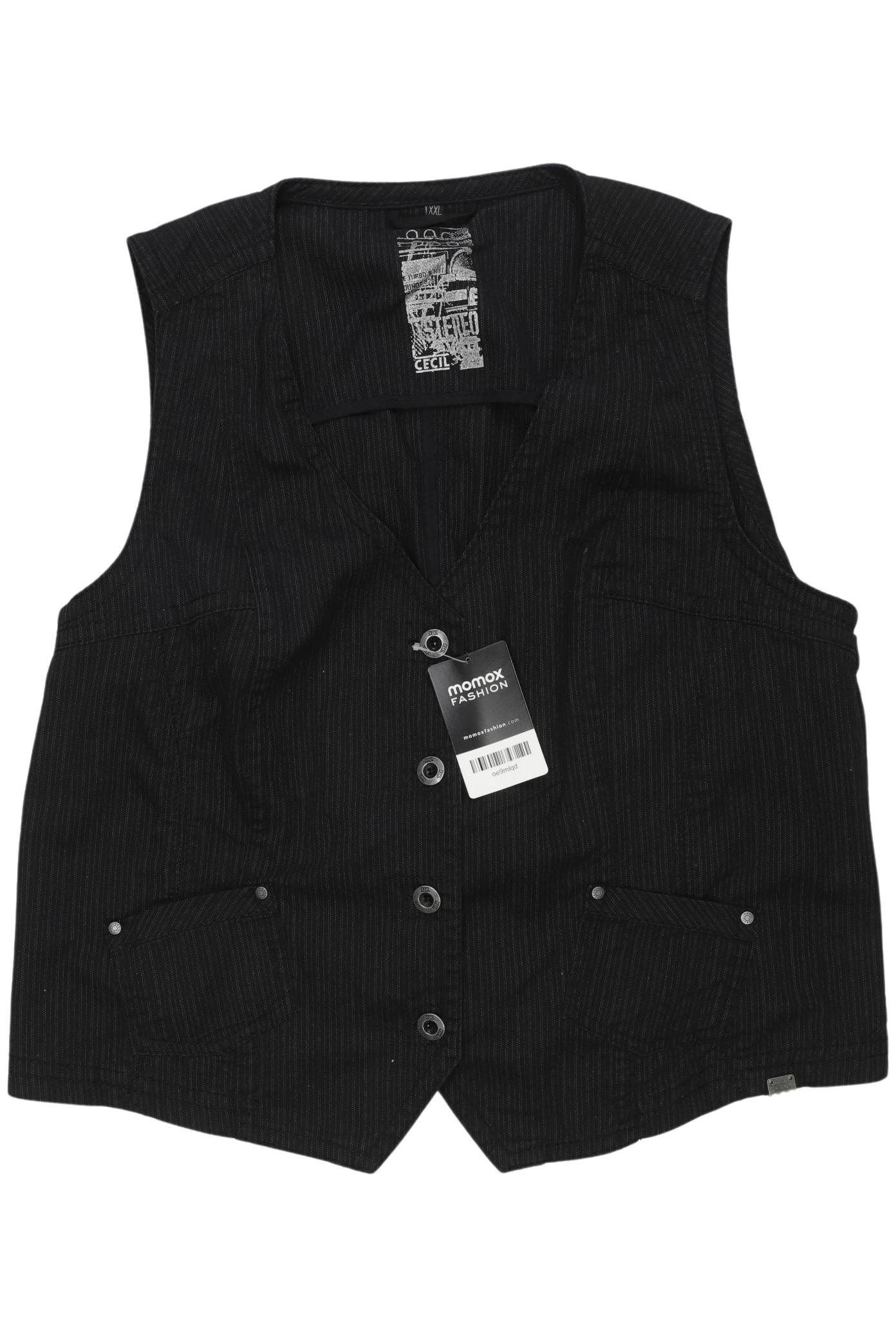 

Cecil Damen Weste, schwarz, Gr. 46