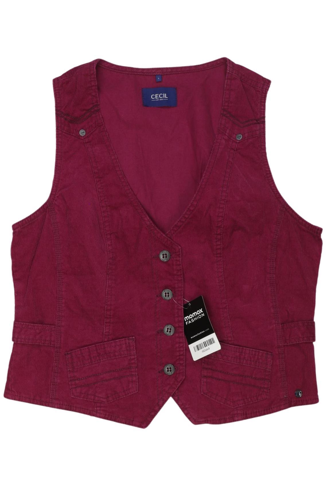 

Cecil Damen Weste, bordeaux, Gr. 42