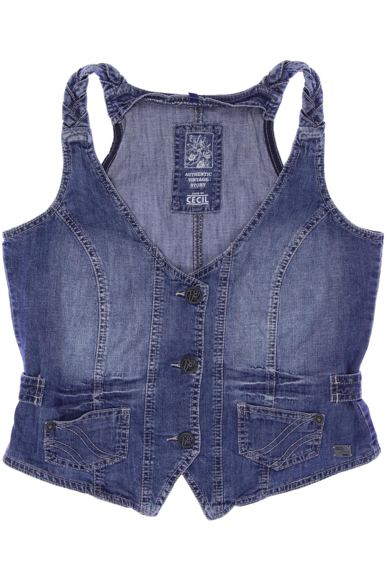 

Cecil Damen Weste, blau, Gr. 36